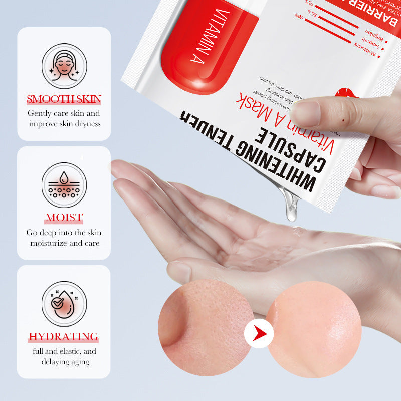 SADEOR維生素A美白細嫩膠囊面膜 補水提亮肌膚面膜 副圖