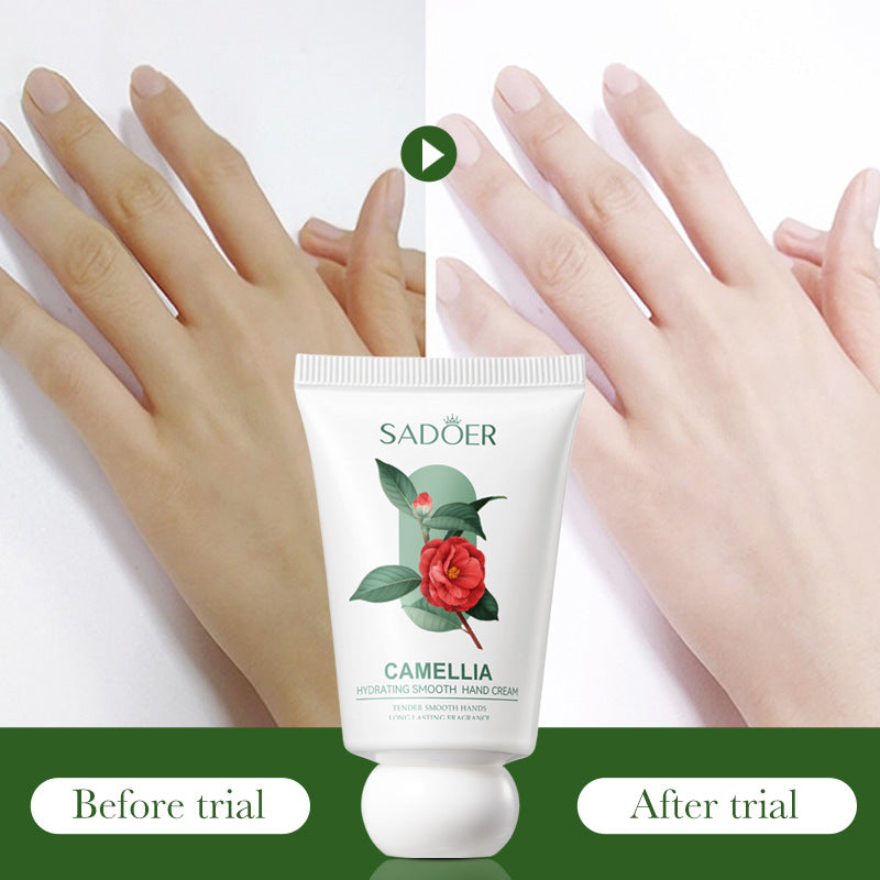 香氛護手霜 SADOER香水護手霜 補水秋冬季護手膏 副圖