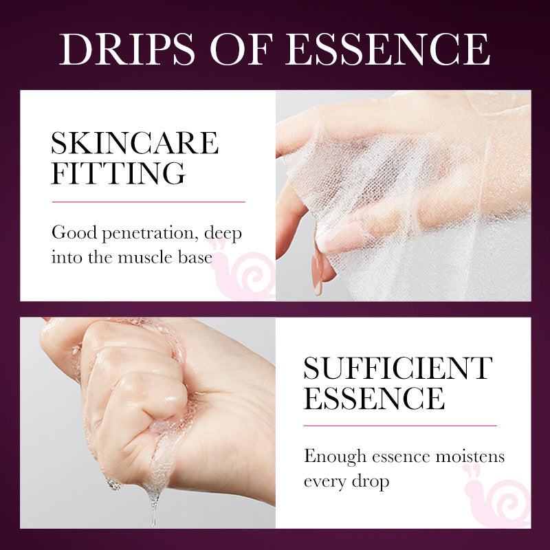 SADOER蝸牛重組膠原蛋白面膜補水保濕改善乾燥 副圖