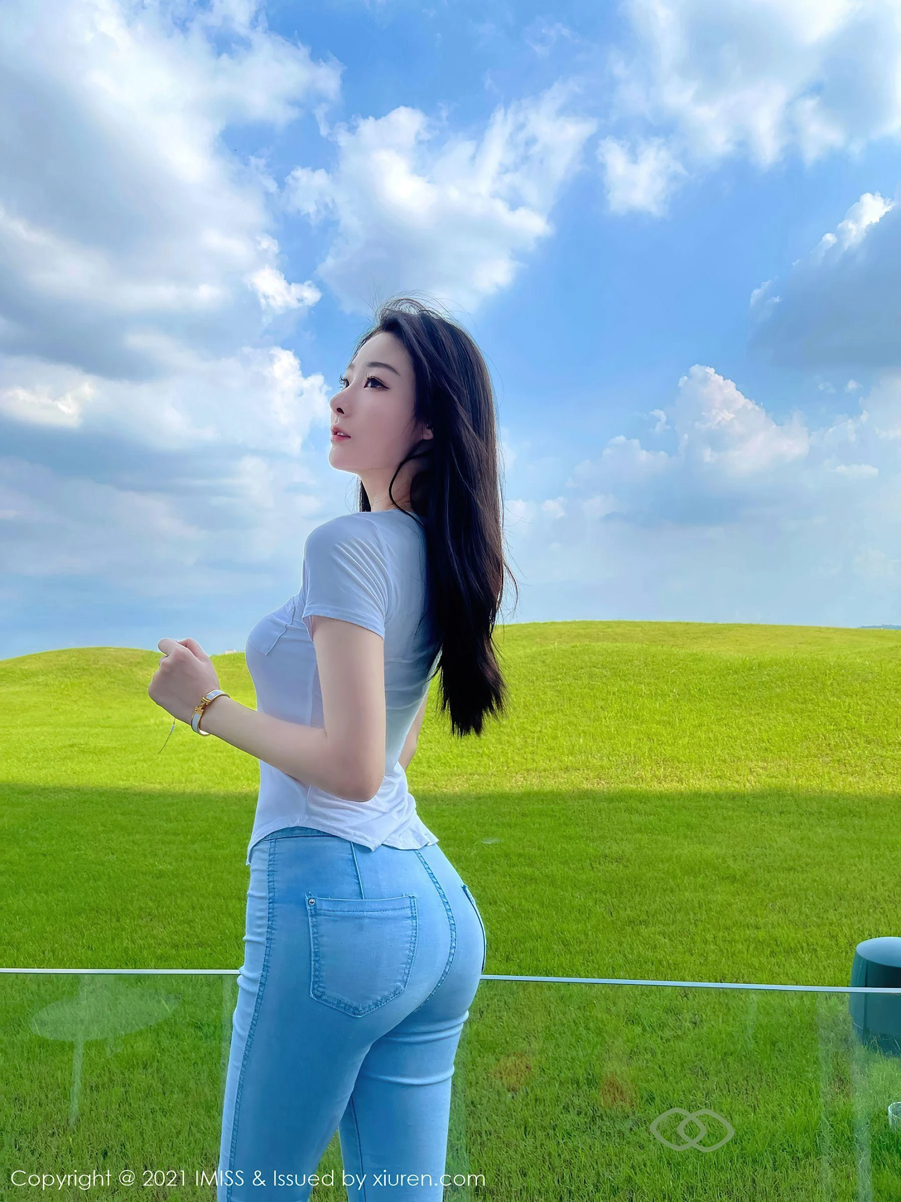 模特清純山景寫真 - 櫻花季靜謐風格展現精選 - 30