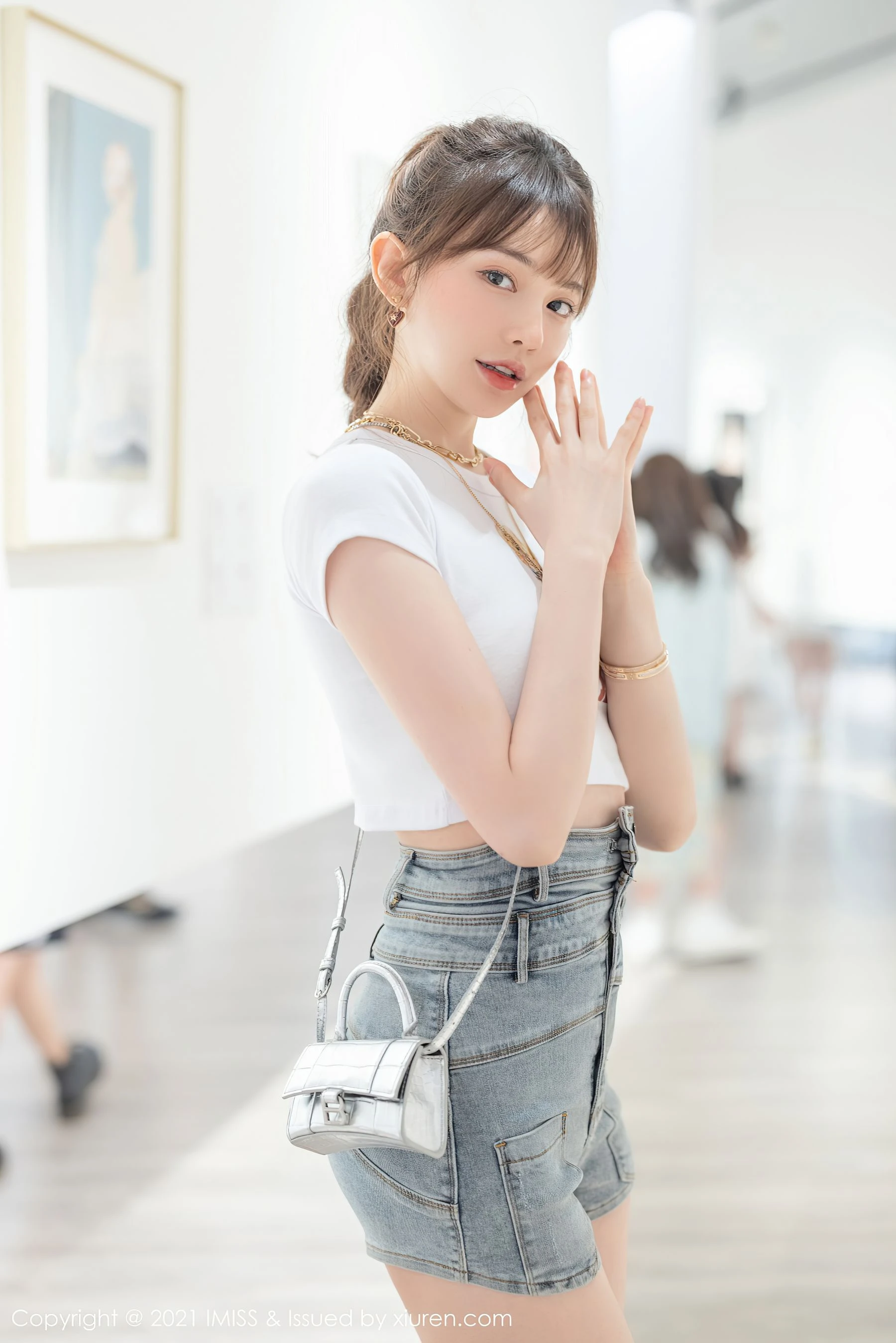 彰化黃昏校花美照 - 清純魅力戶外實錄精選 - 1