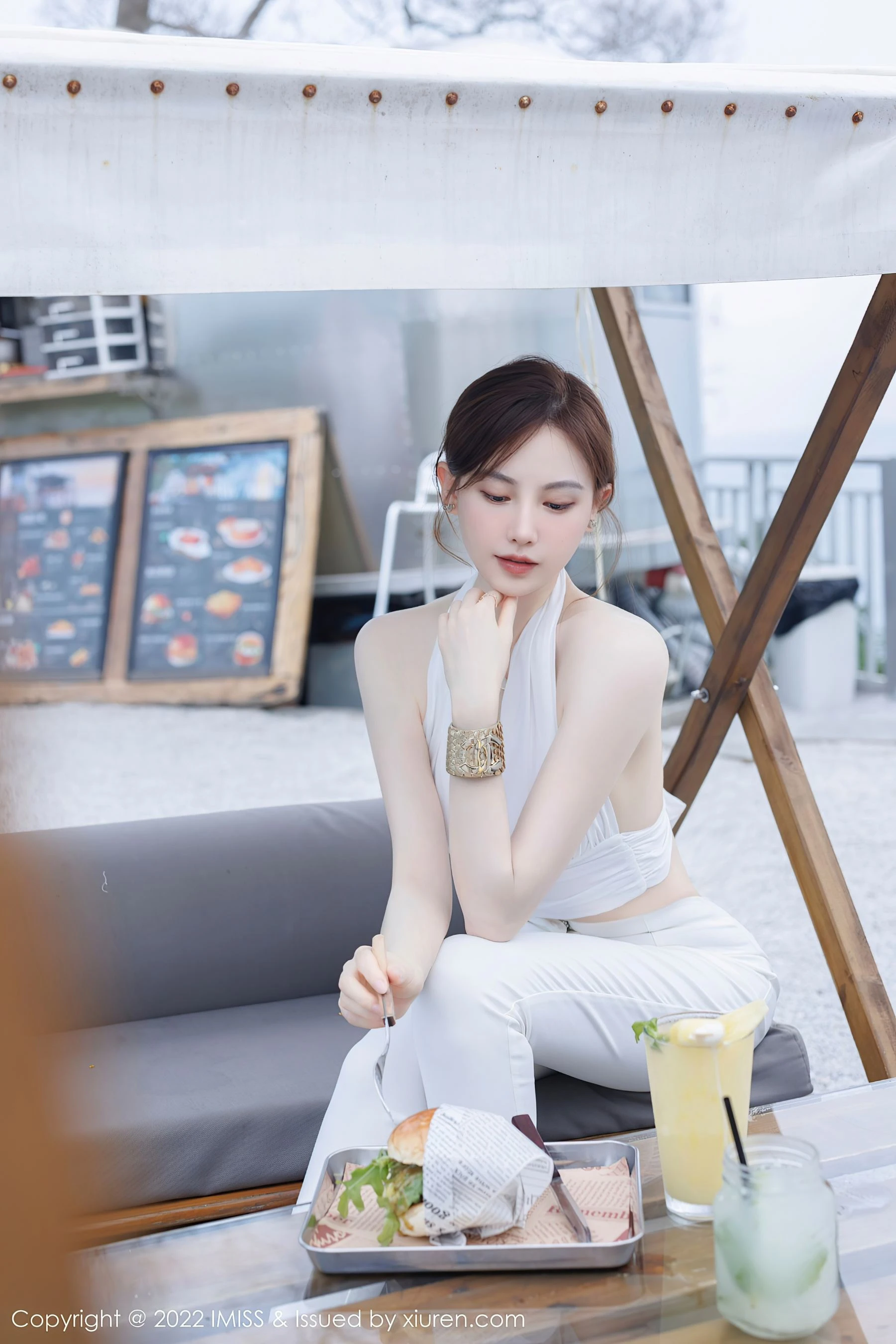 台北夜晚模特美照 - 甜美魅力海邊實錄精選 - 33