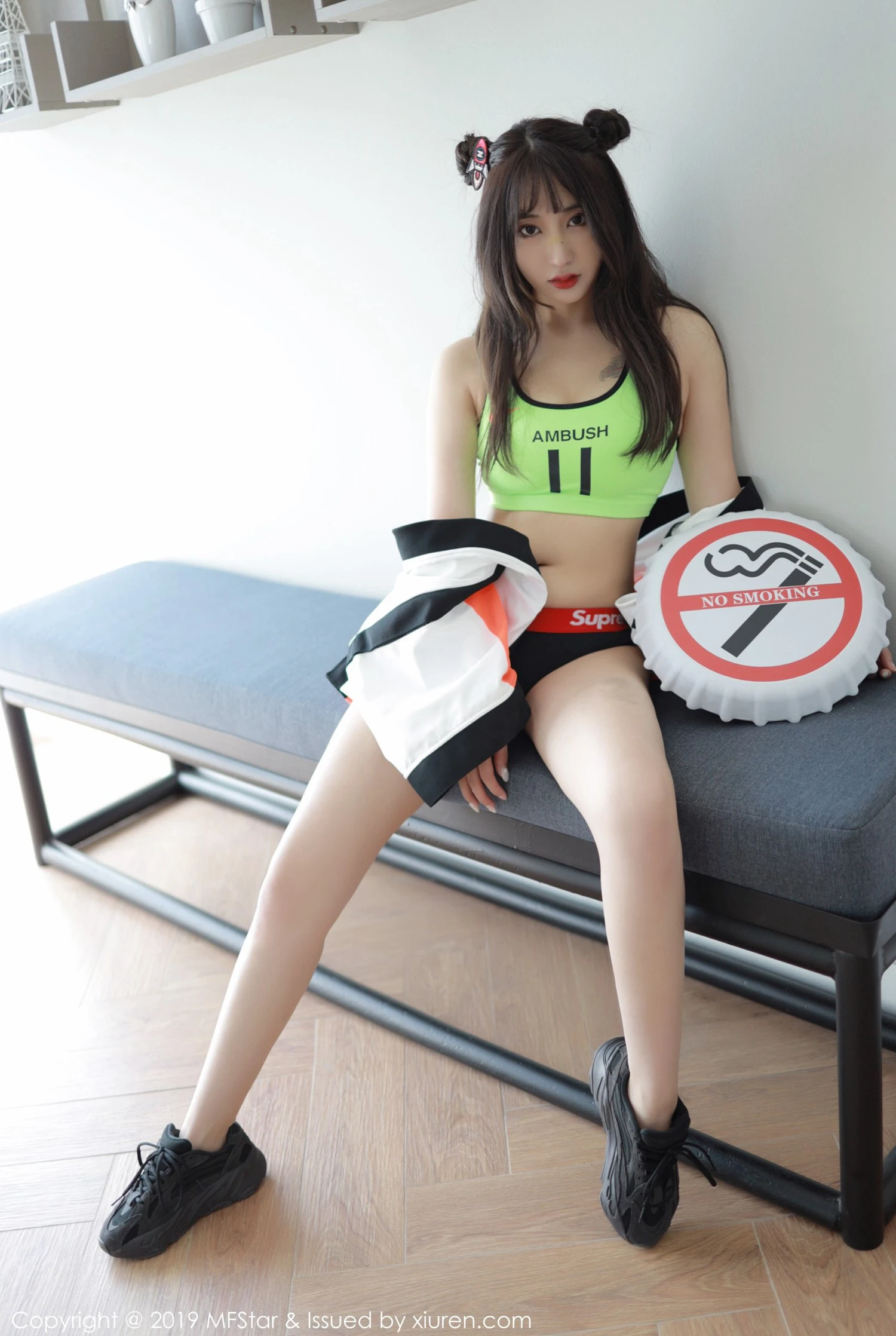 空姐清純攝影棚寫真 - 櫻花季優雅風格展現獨家 - 26