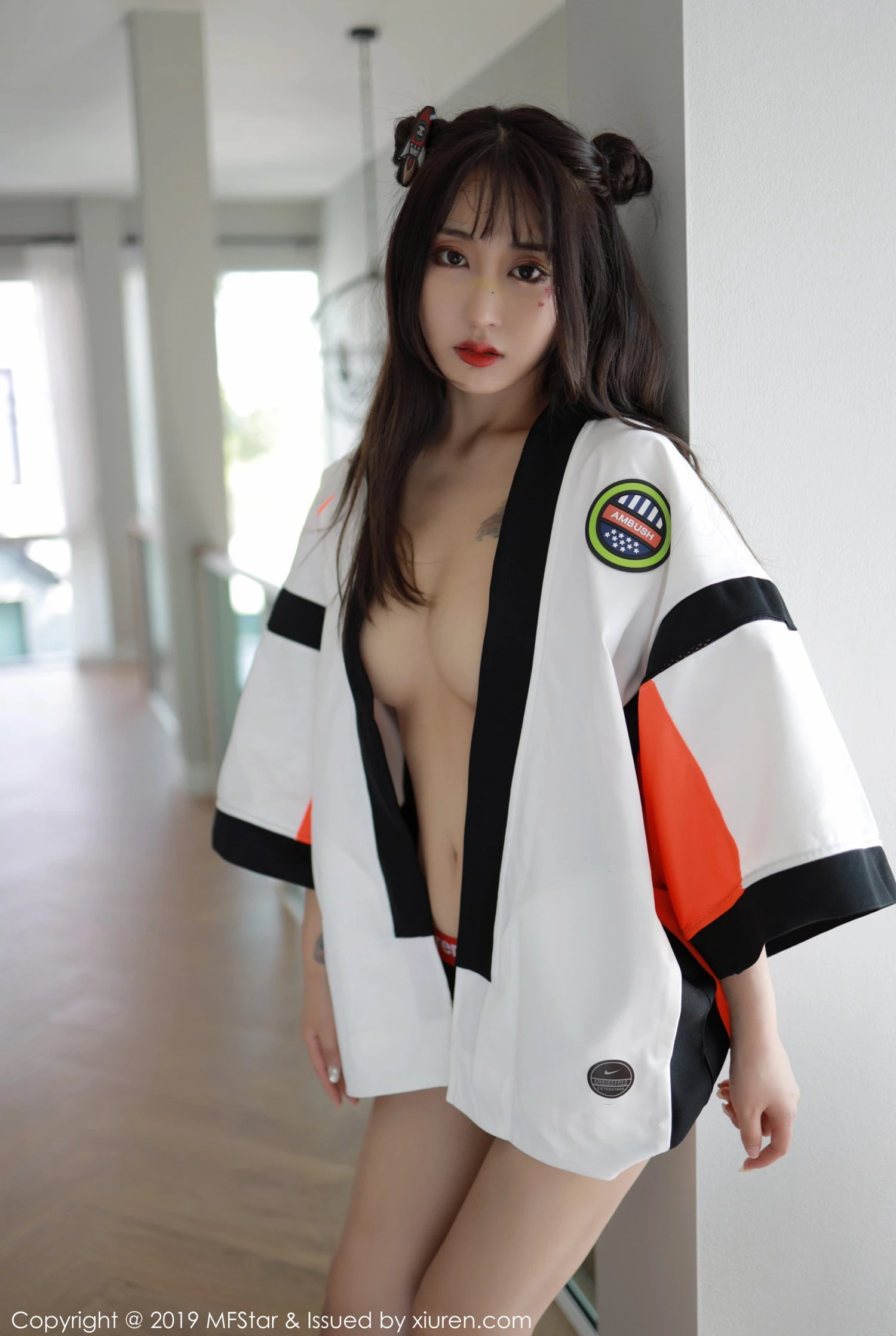 空姐清純攝影棚寫真 - 櫻花季優雅風格展現獨家 - 34