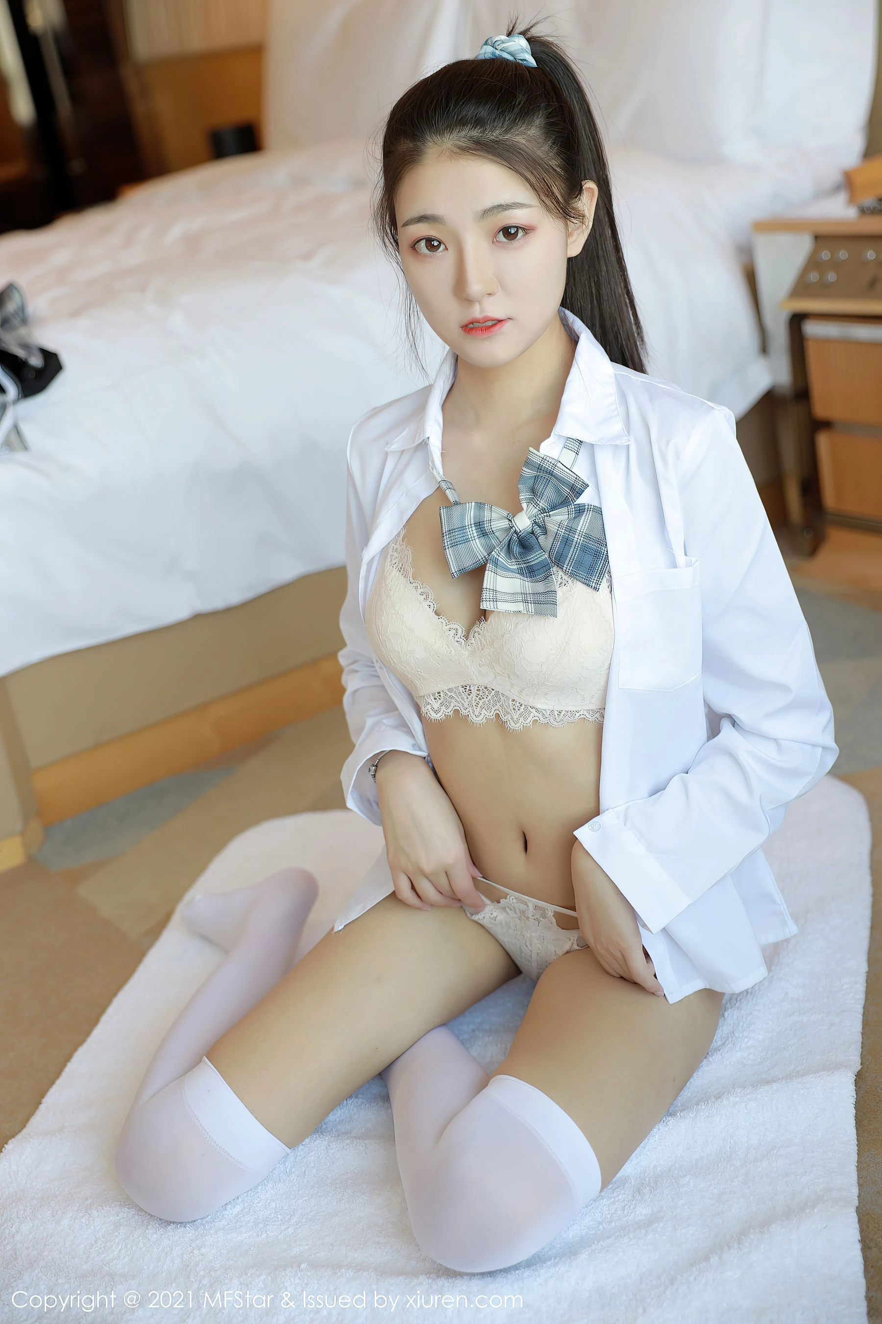 嫩模清純戶外寫真 - 夏日活力風格展現限量 - 35