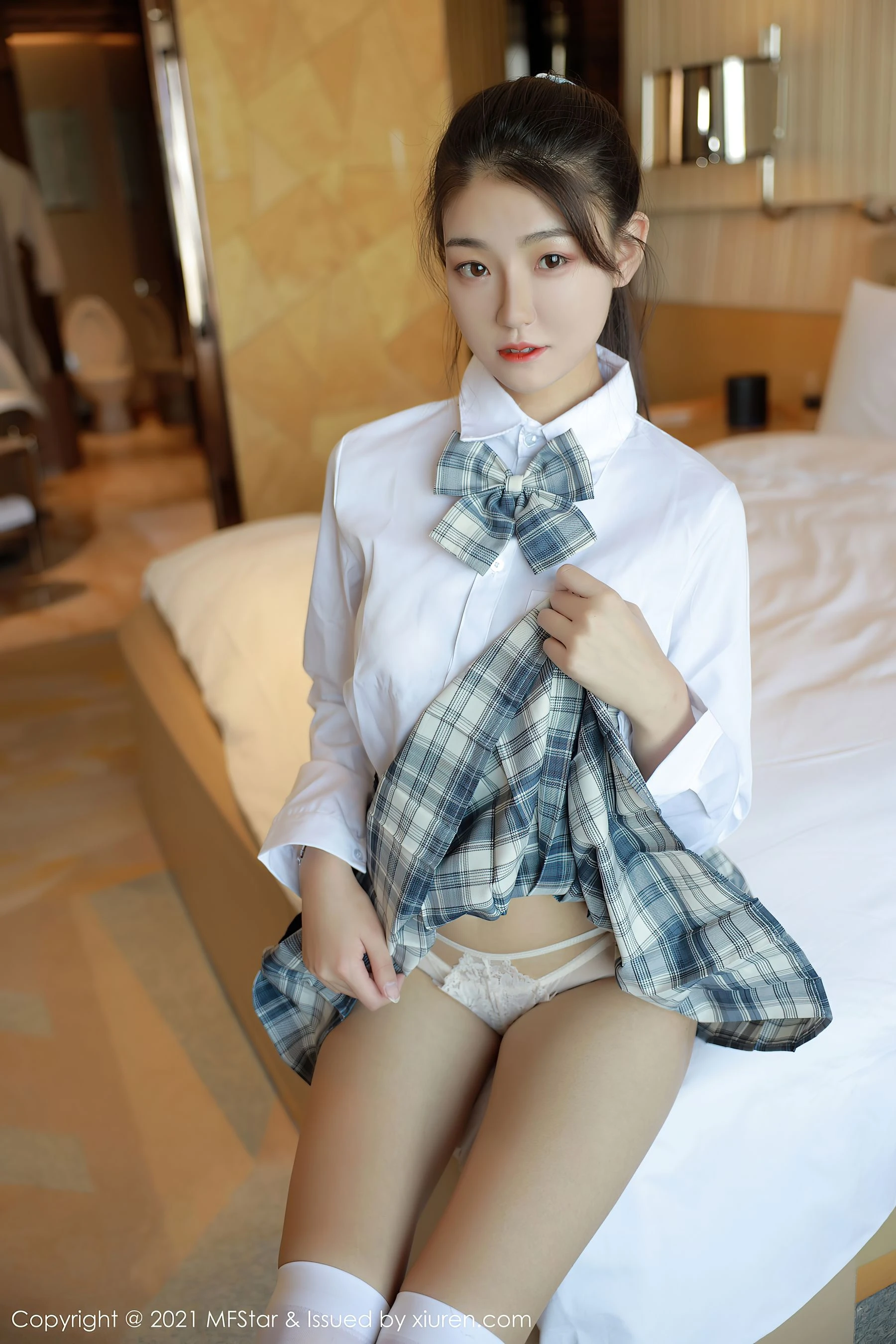 嫩模清純戶外寫真 - 夏日活力風格展現限量 - 7