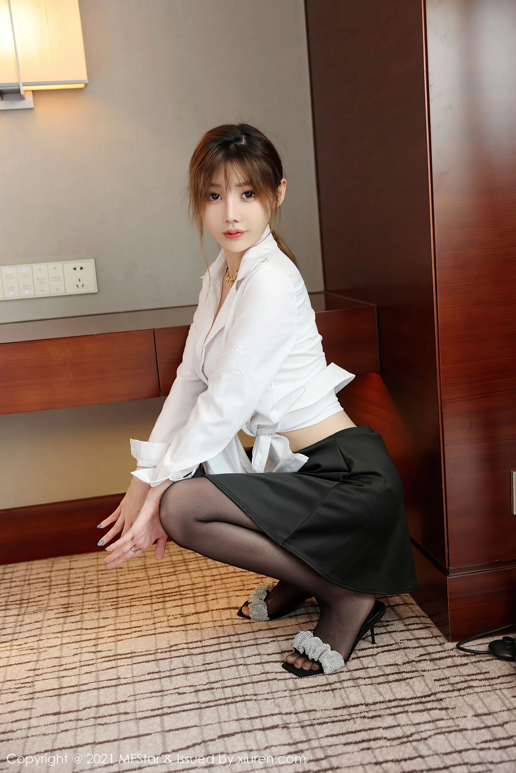 甜美主播私藏美照 - 台北室內黃昏獨家呈現珍藏 - 24