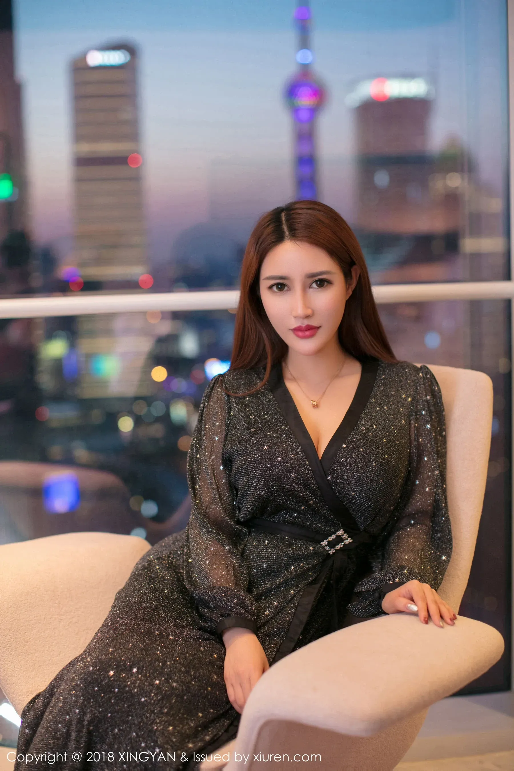 車模火辣夜景寫真 - 秋季靜謐風格展現珍藏 - 16
