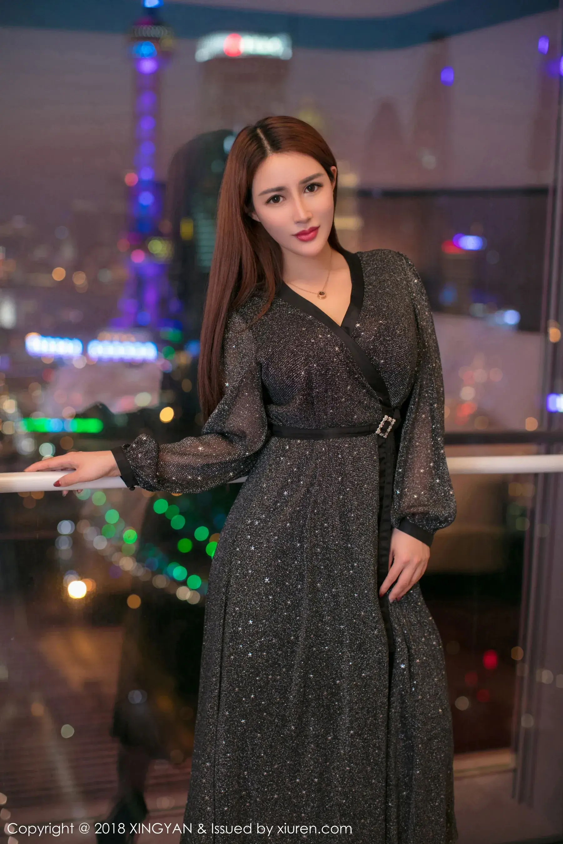 車模火辣夜景寫真 - 秋季靜謐風格展現珍藏 - 21
