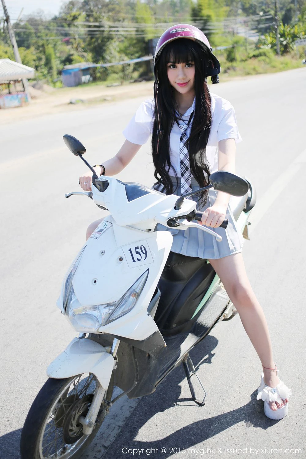 黃昏桃園車模寫真精選 - 清純攝影棚神秘完美融合珍藏 - 33