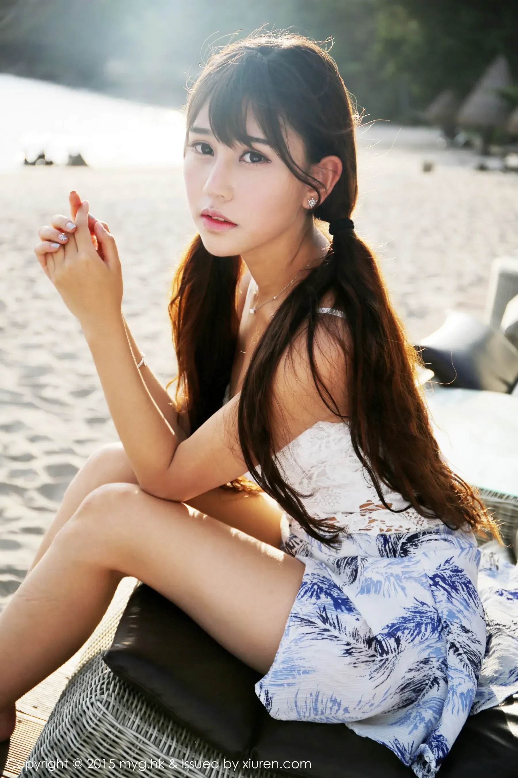 甜美網紅私藏美照 – 苗慄攝影棚黃昏獨家呈現限量 - 10