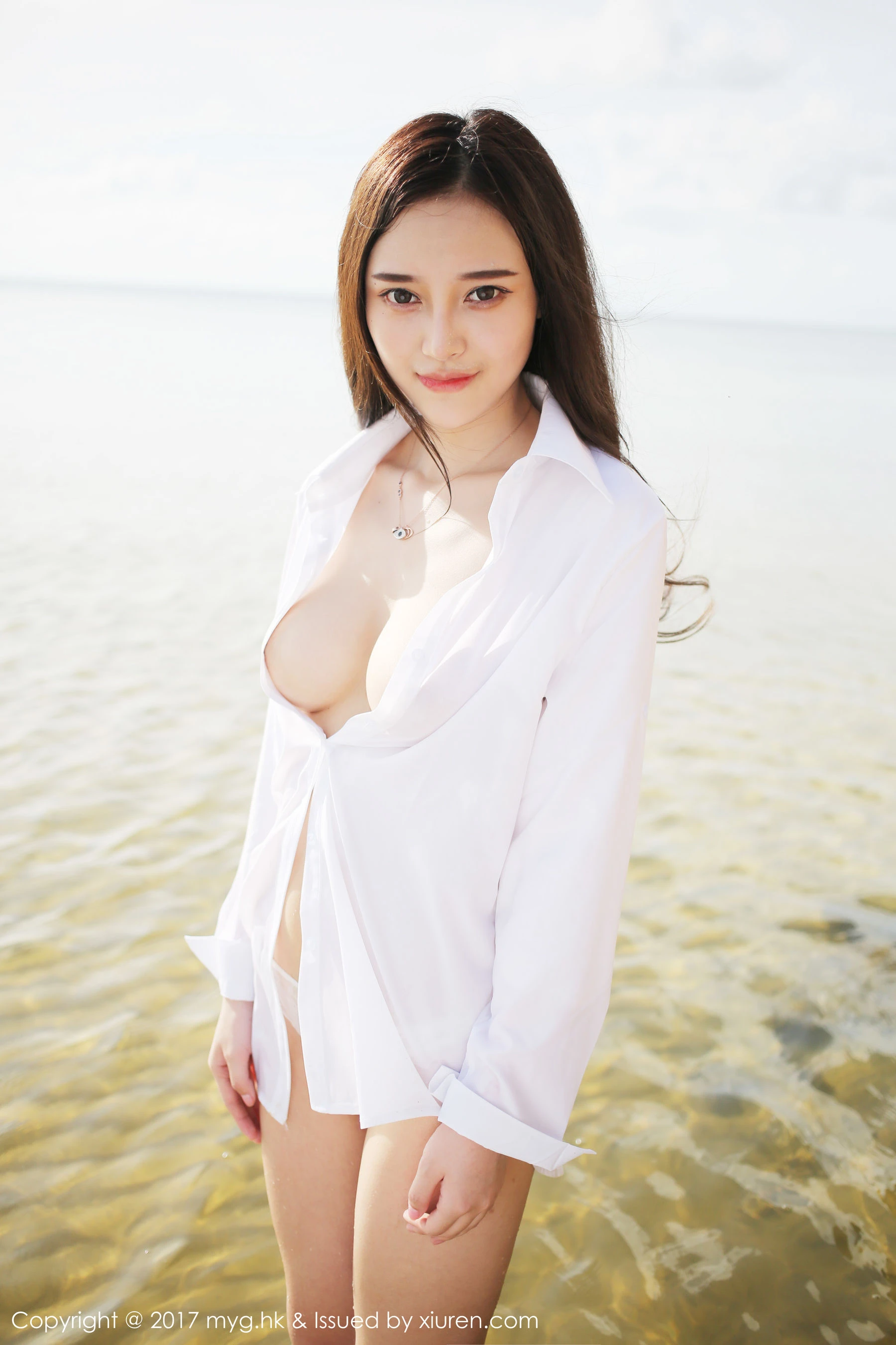 台北全日嫩模美照 - 甜美魅力海邊實錄限量 - 30