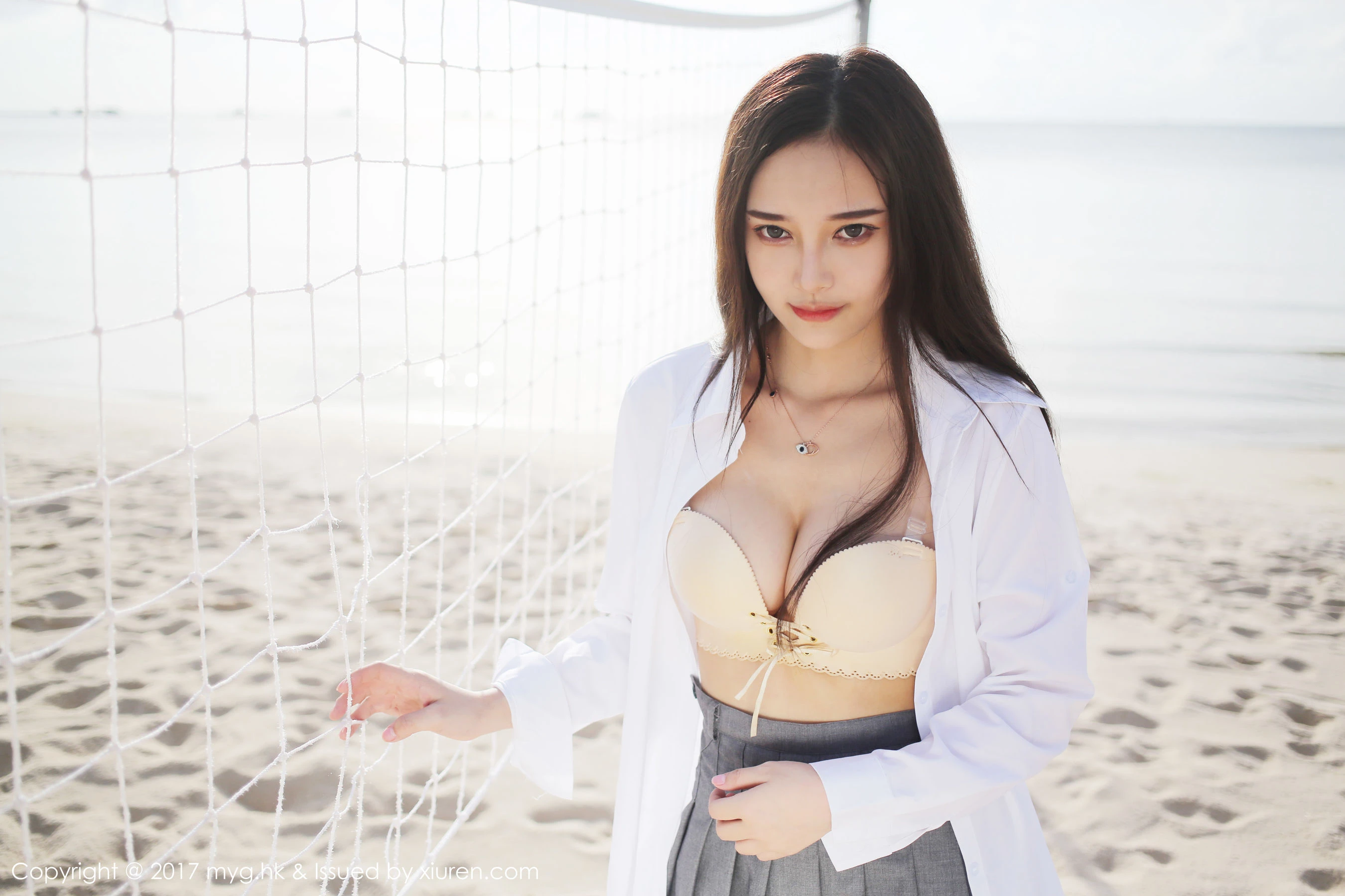 台北全日嫩模美照 - 甜美魅力海邊實錄限量 - 34