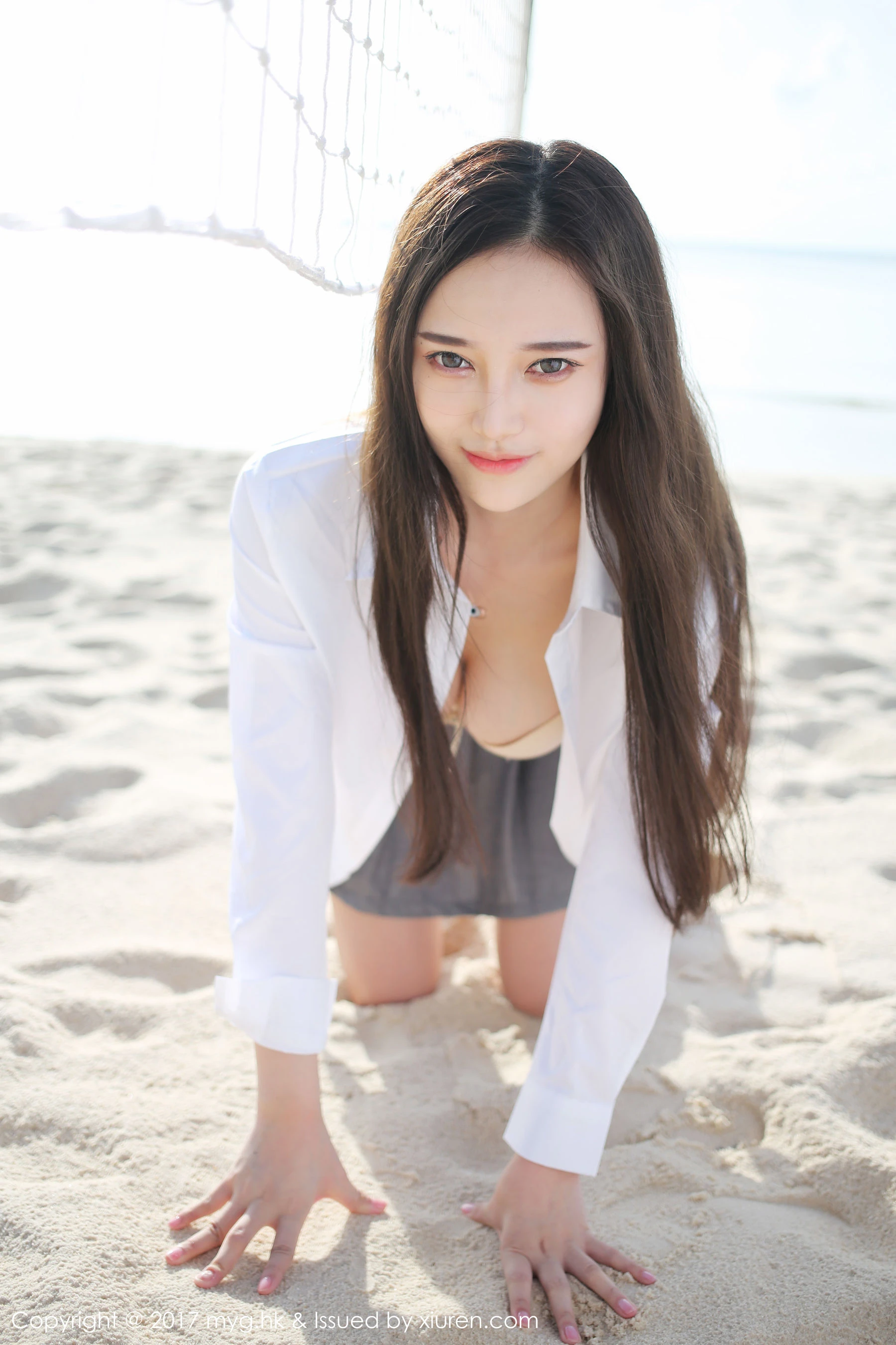 台北全日嫩模美照 - 甜美魅力海邊實錄限量 - 58