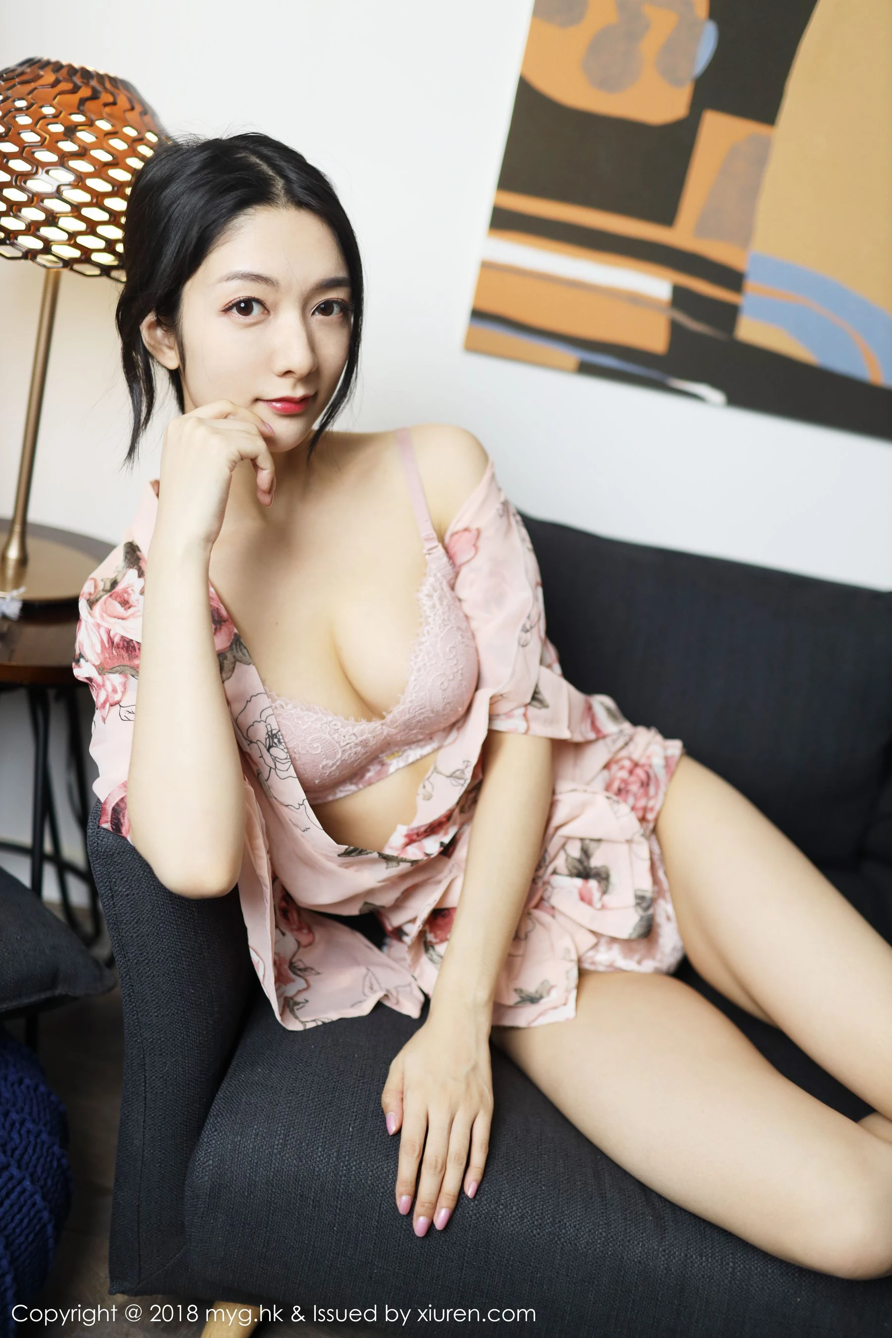 主播性感室內寫真 - 冬季優雅風格展現珍藏 - 10
