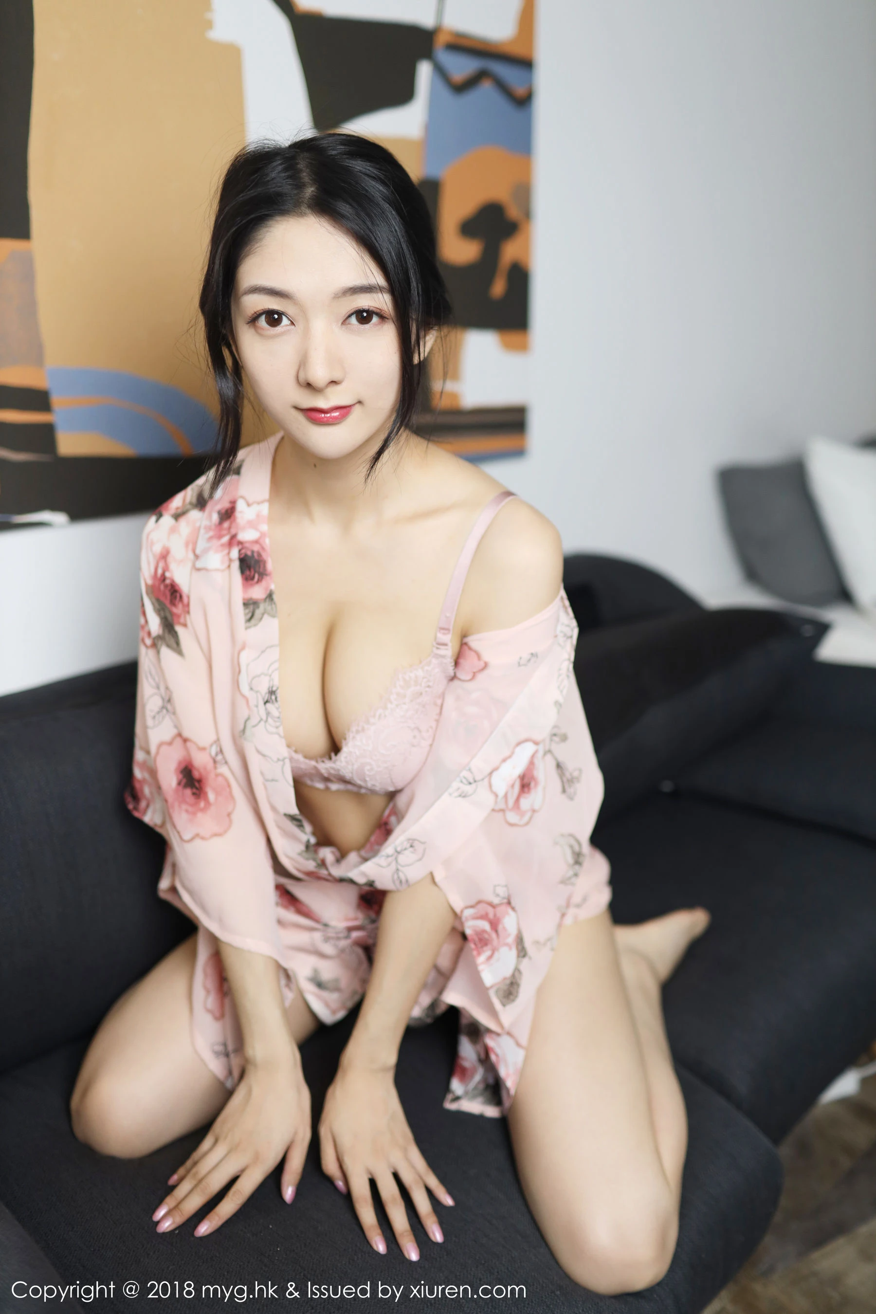 主播性感室內寫真 - 冬季優雅風格展現珍藏 - 11