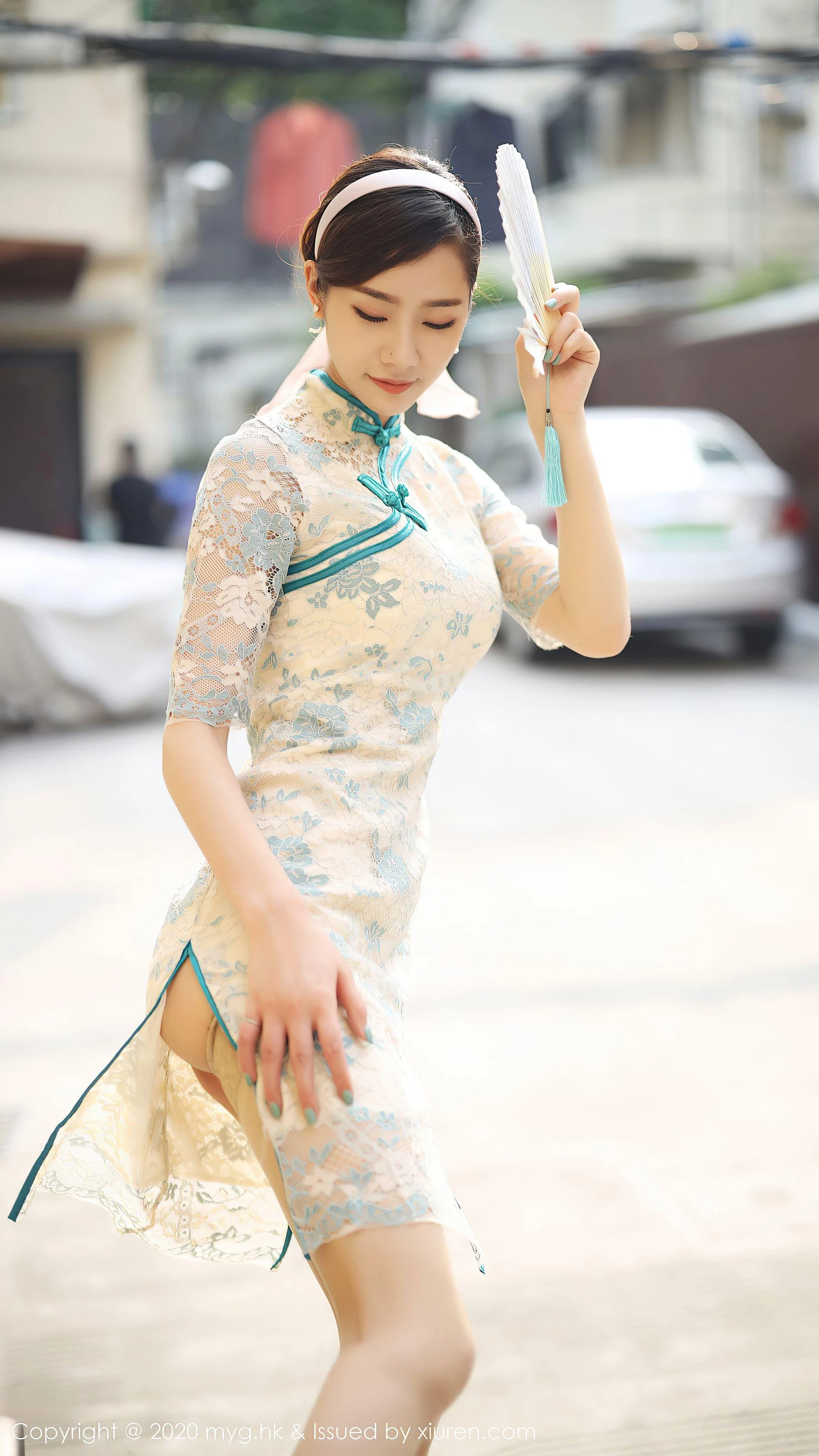 台中清晨模特美照 - 清純魅力戶外實錄限量 - 18