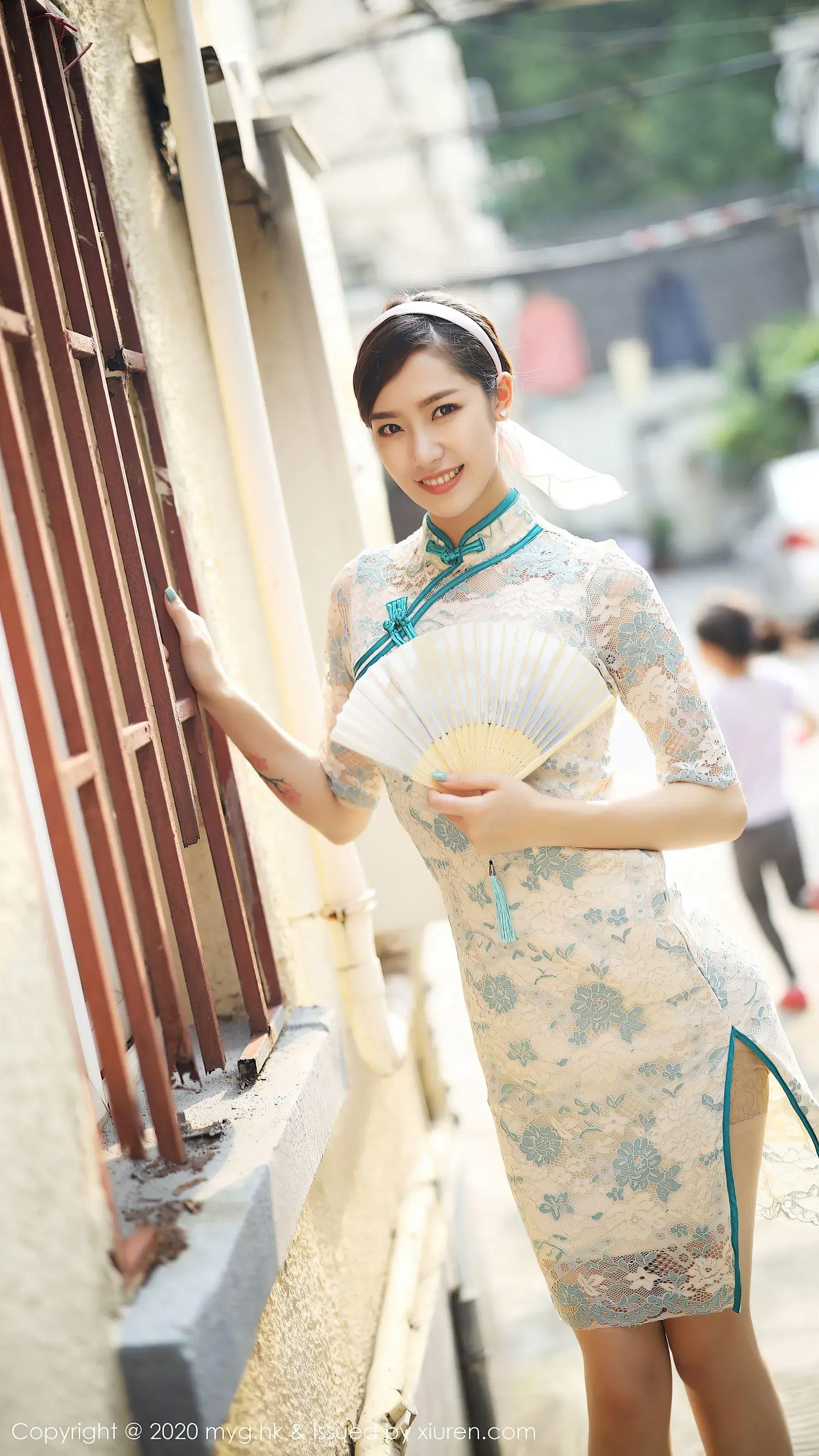 台中清晨模特美照 - 清純魅力戶外實錄限量 - 29