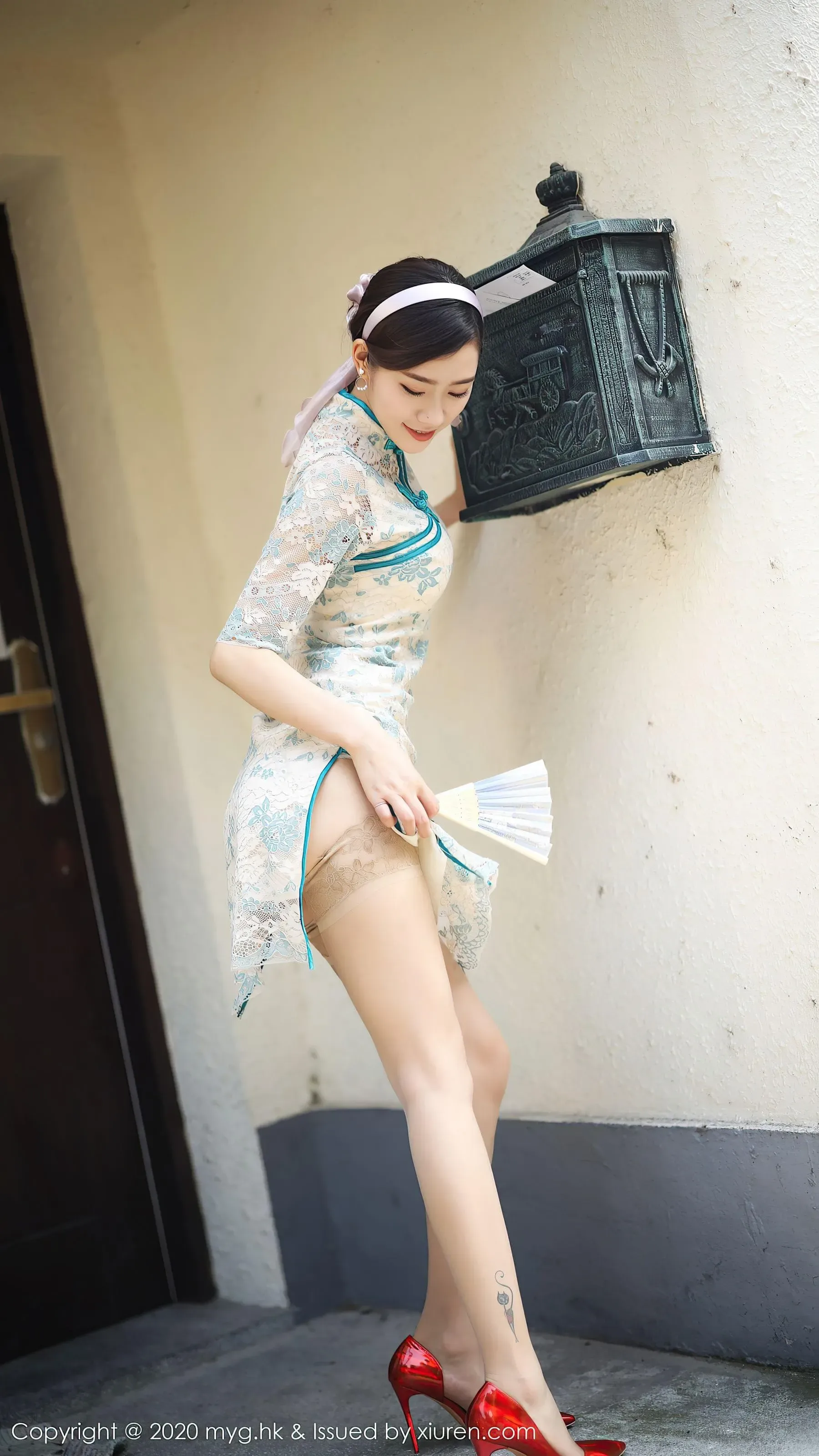 台中清晨模特美照 - 清純魅力戶外實錄限量 - 38
