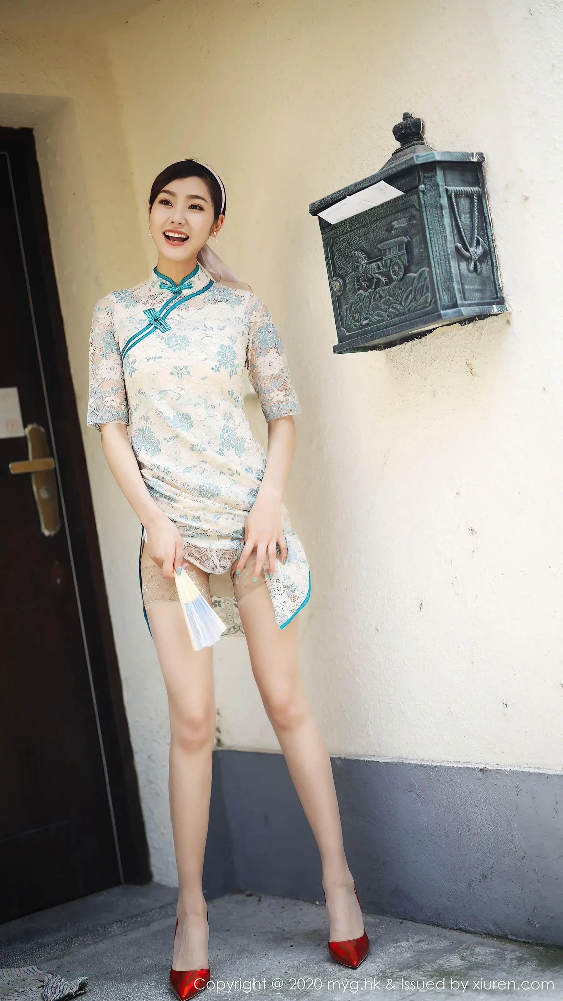 台中清晨模特美照 - 清純魅力戶外實錄限量 - 43