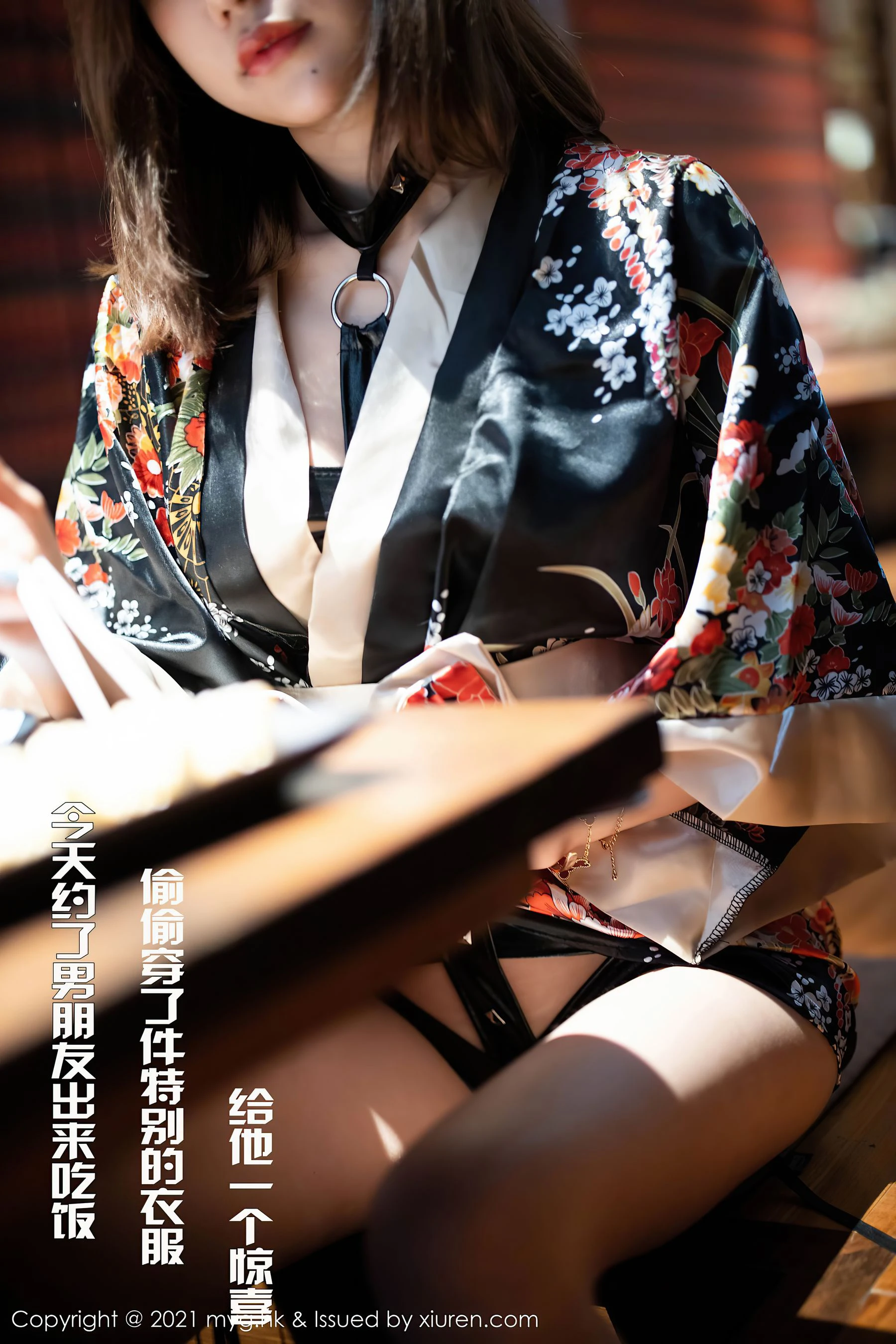 嫩模魅惑攝影棚寫真 - 秋楓靜謐風格展現限量 - 41