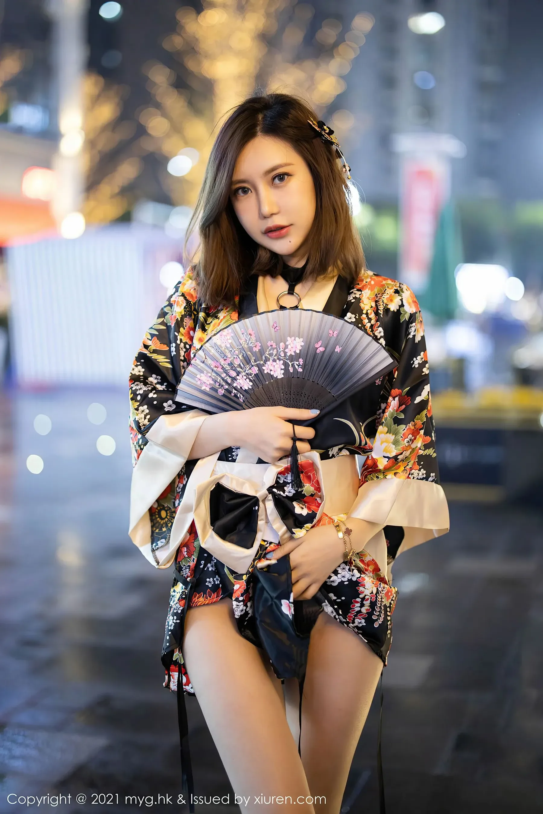 嫩模魅惑攝影棚寫真 - 秋楓靜謐風格展現限量 - 46