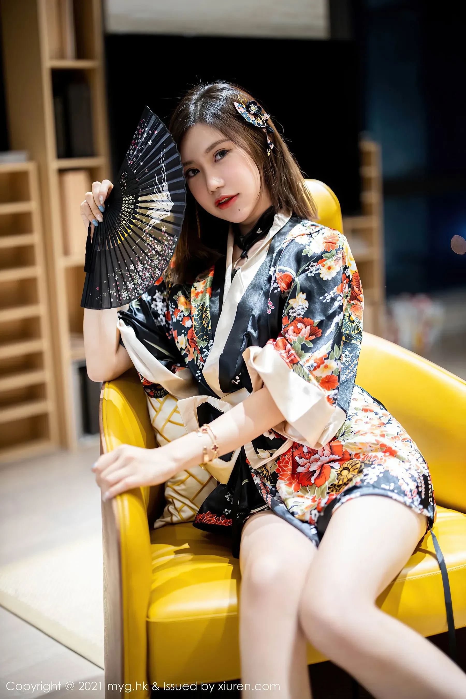 嫩模魅惑攝影棚寫真 - 秋楓靜謐風格展現限量 - 66