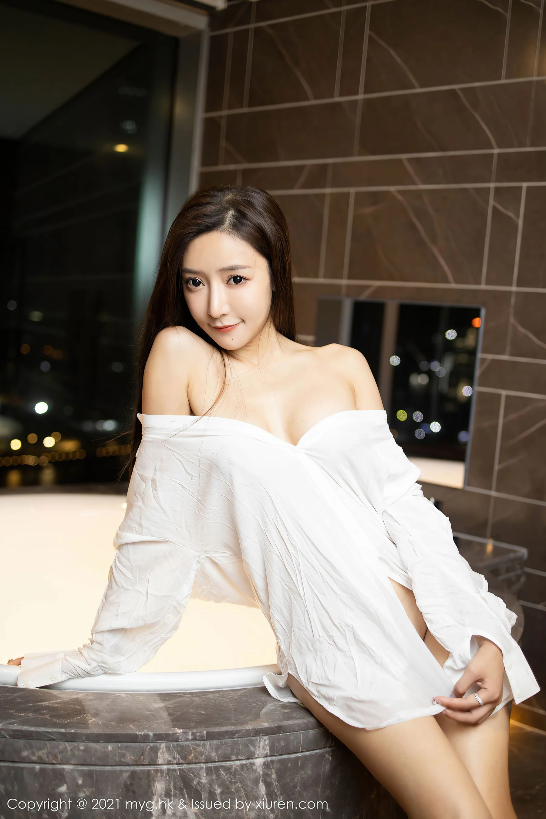 黃昏台北空姐寫真精選 - 知性海邊浪漫完美融合限量 - 24