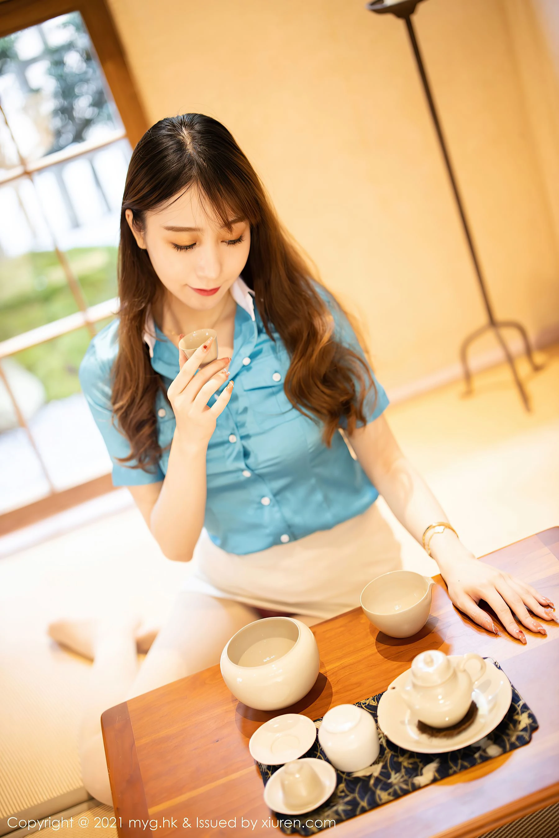 溫柔時刻校花自然光寫真 – 雨季魅惑風採再現獨家 - 34
