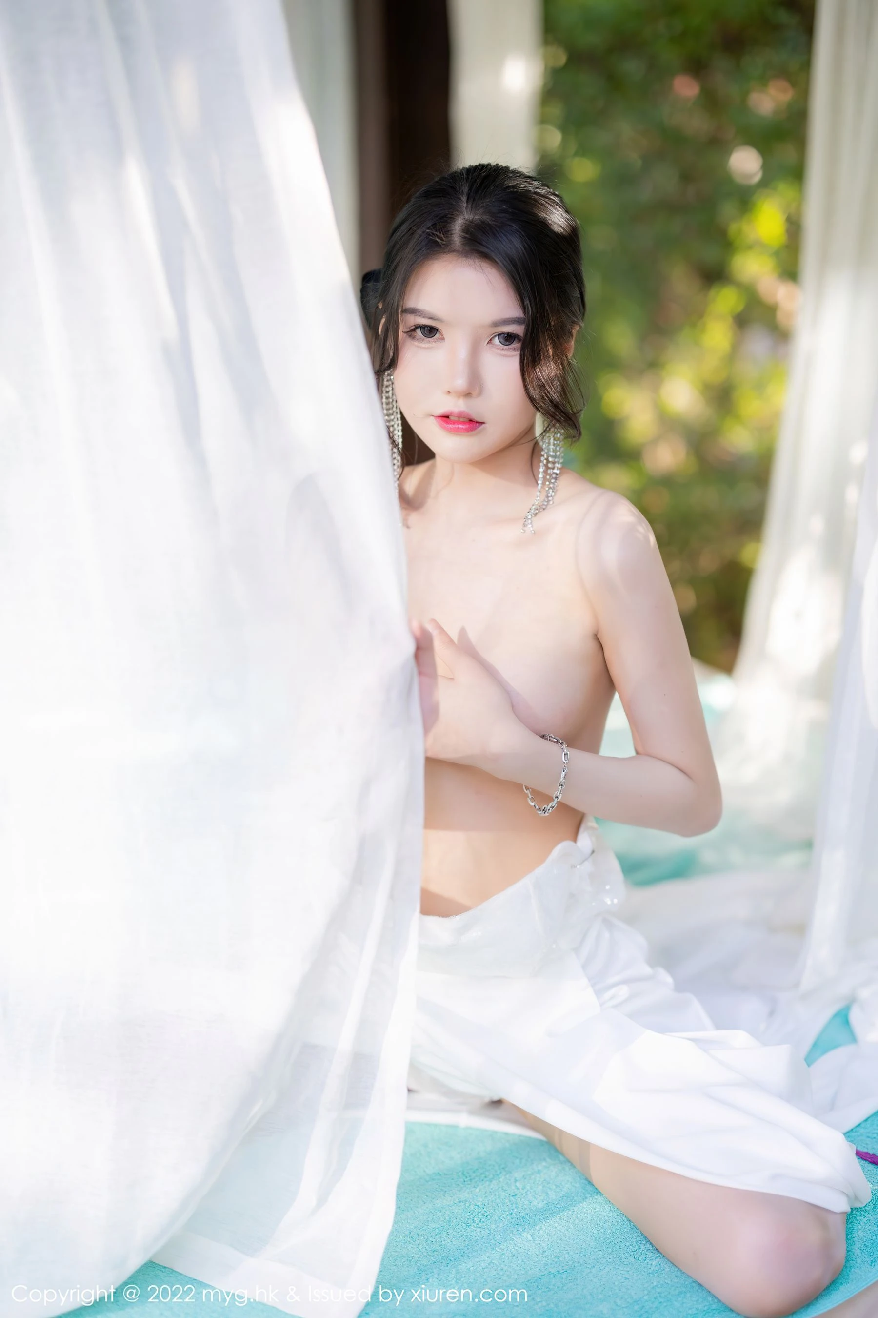 奔放時刻主播街拍寫真 – 春季清純風採再現珍藏 - 37