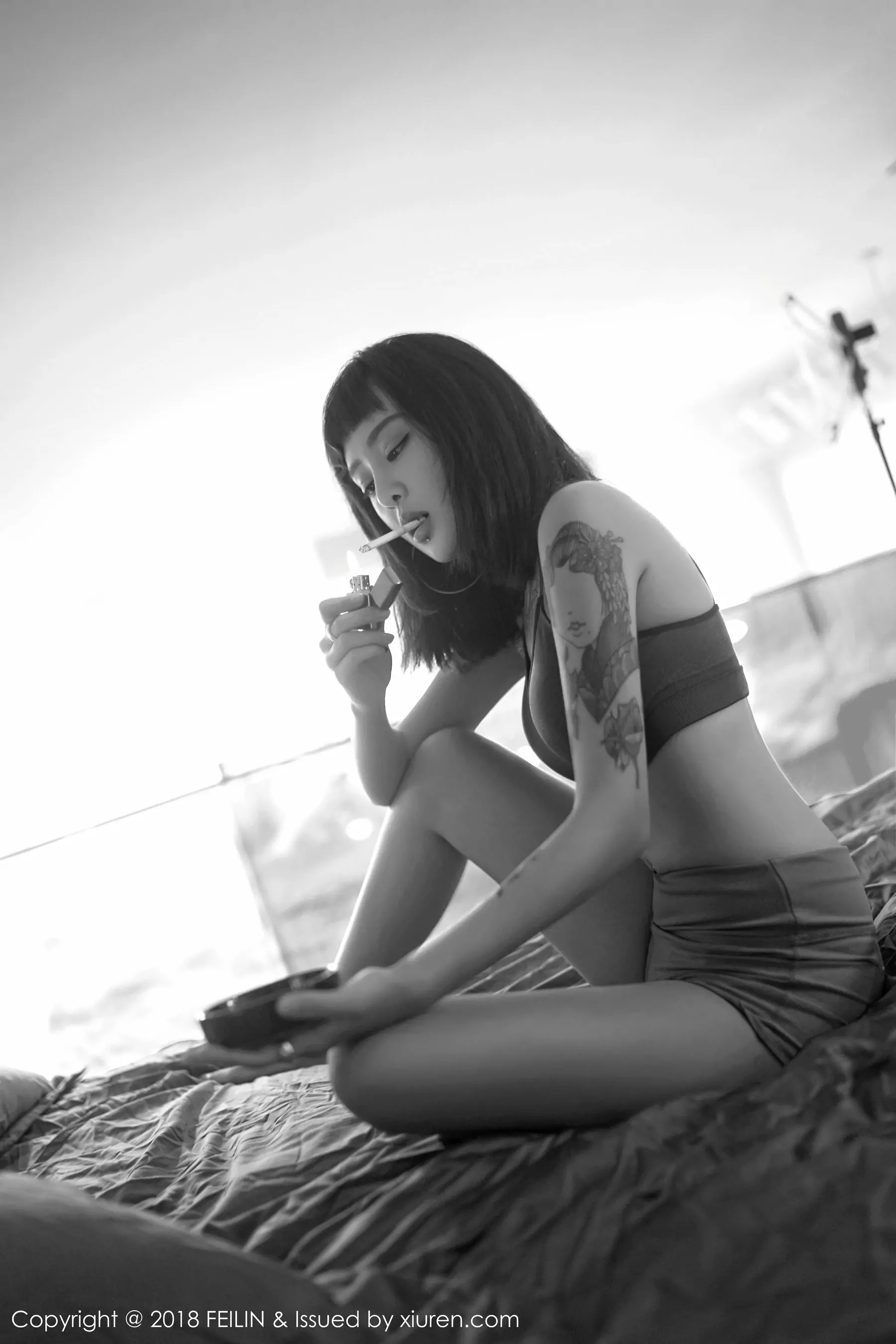 網紅性感攝影棚寫真 - 秋季靜謐風格展現獨家 - 15