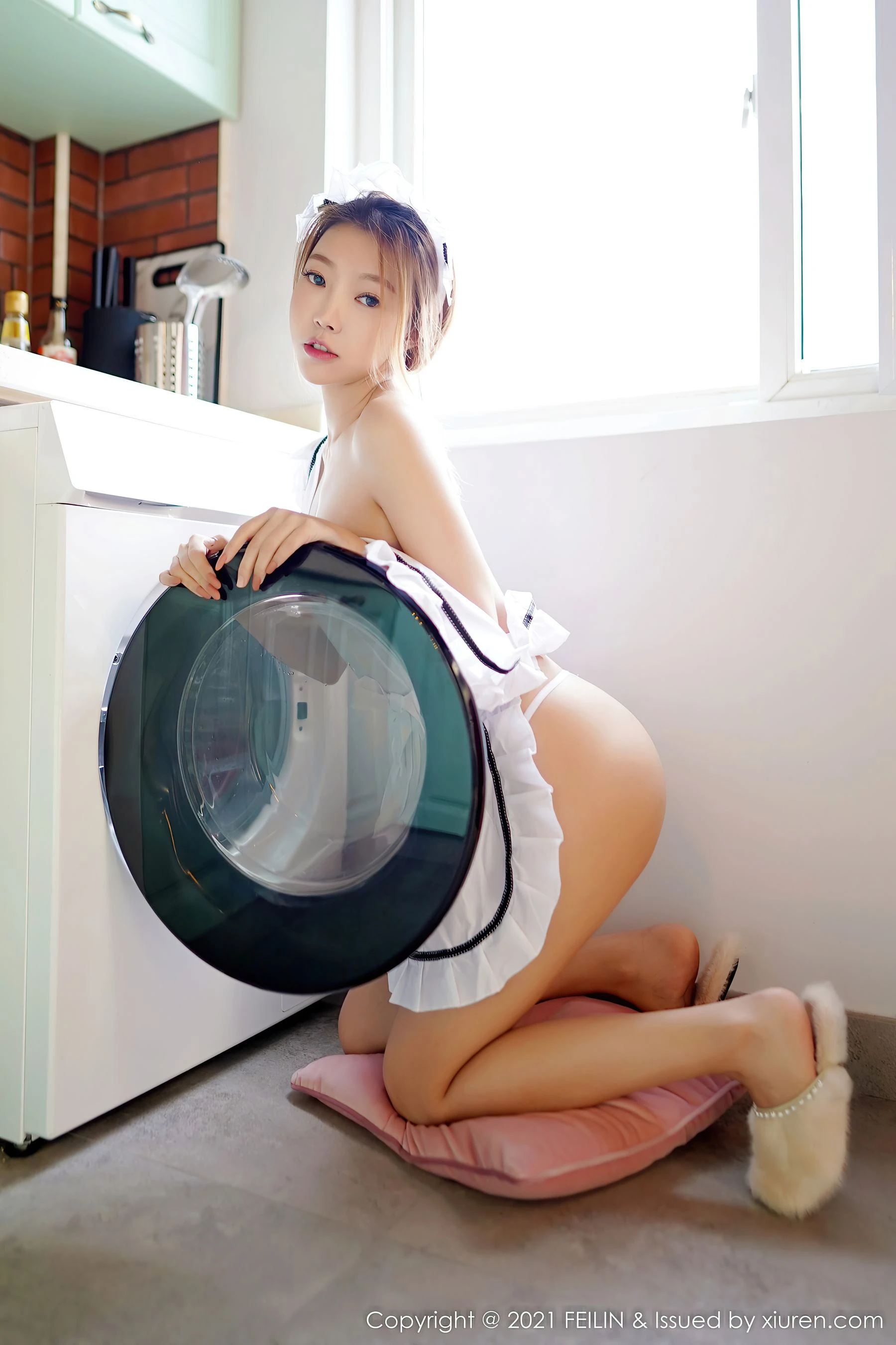 清純模特私藏美照 – 苗慄室內正午獨家呈現珍藏 - 33