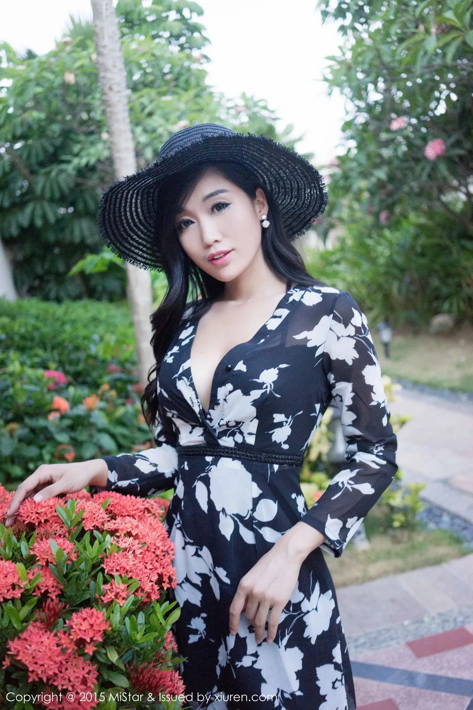 櫻花季限定嫩模甜美寫真集 - 攝影棚靜謐瞬間捕捉限量 - 54