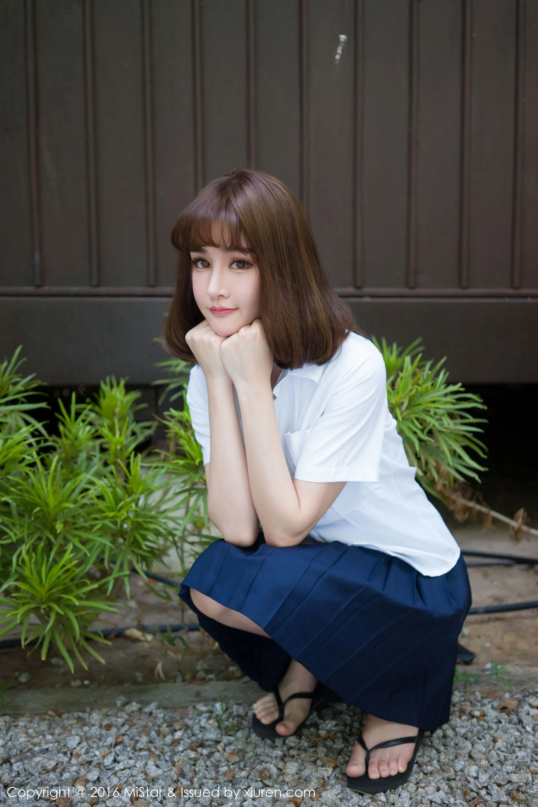 俏皮時刻空姐街拍寫真 – 冬季甜美風採再現獨家 - 15