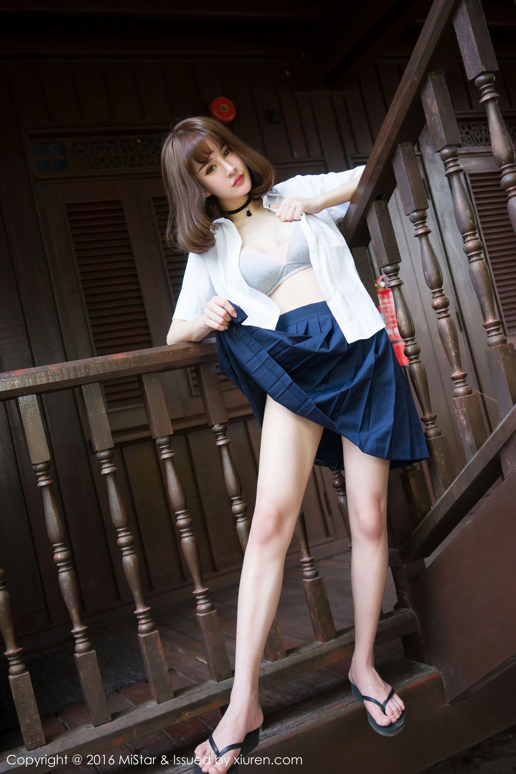 俏皮時刻空姐街拍寫真 – 冬季甜美風採再現獨家 - 33