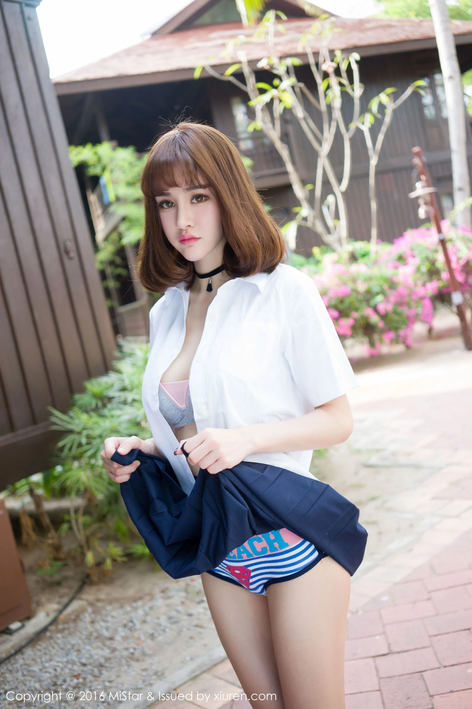 俏皮時刻空姐街拍寫真 – 冬季甜美風採再現獨家 - 36