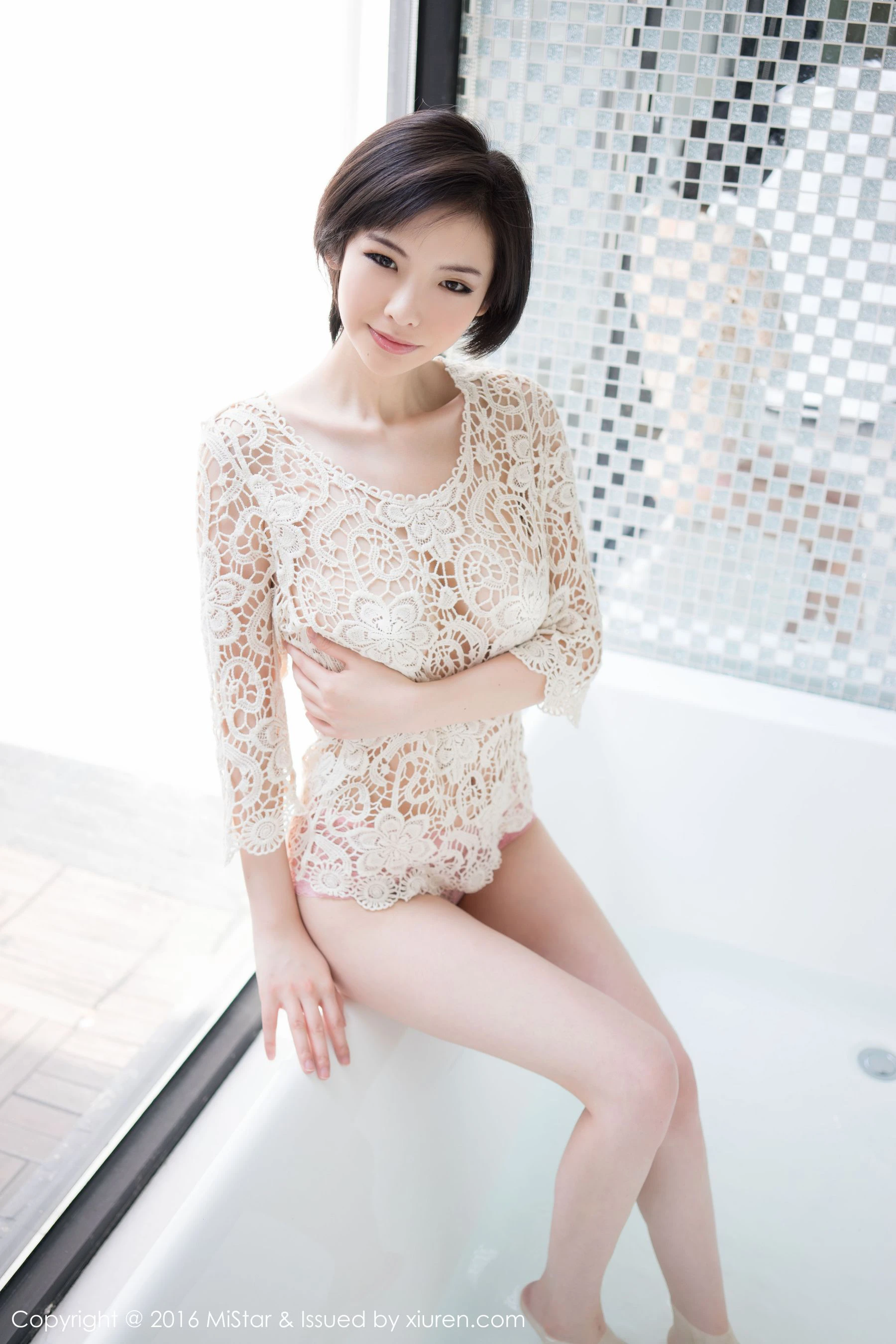雲林黃昏校花美照 - 活潑魅力海邊實錄典藏 - 48
