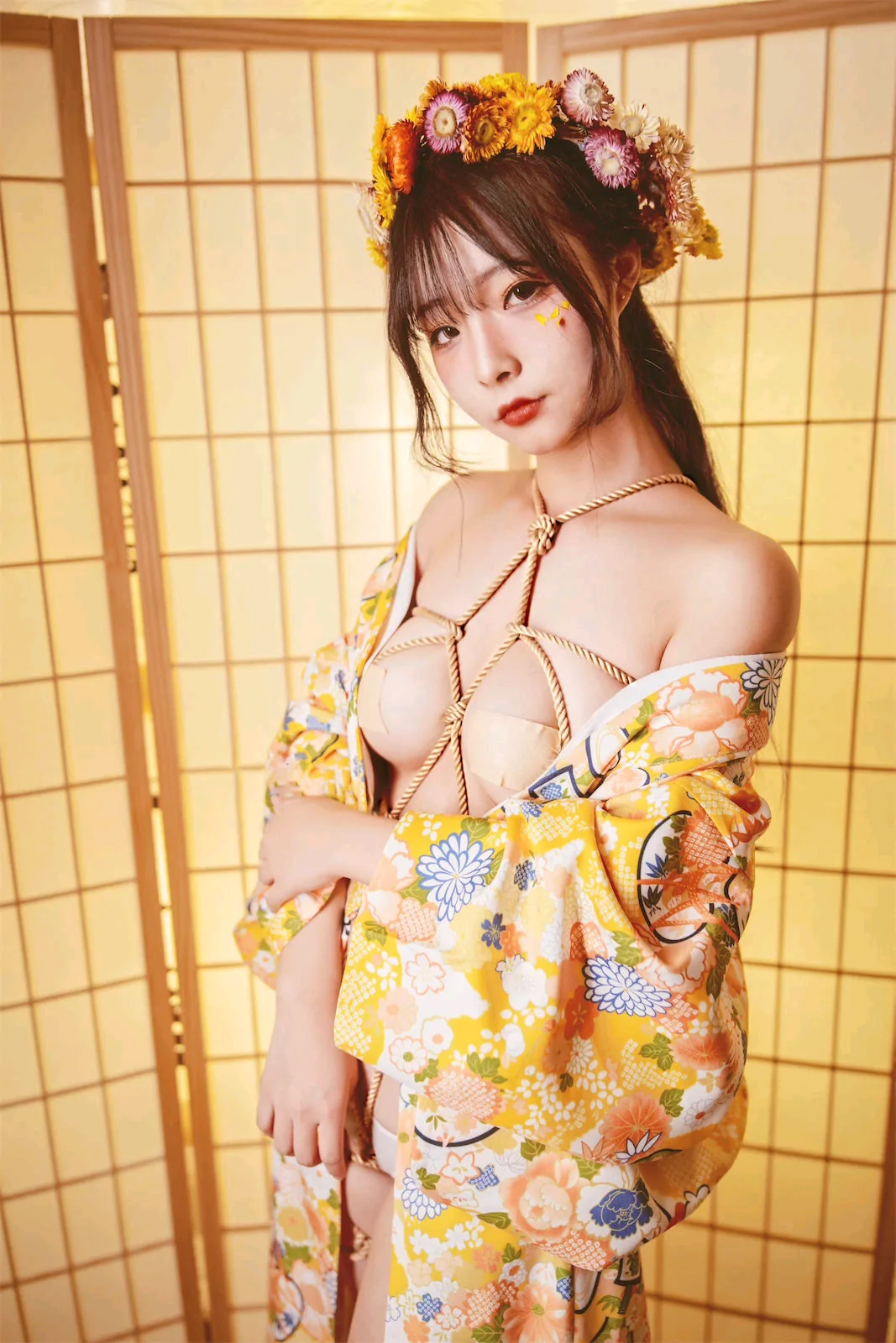 苗慄黎明空姐美照 – 性感魅力室內實錄限量 - 12