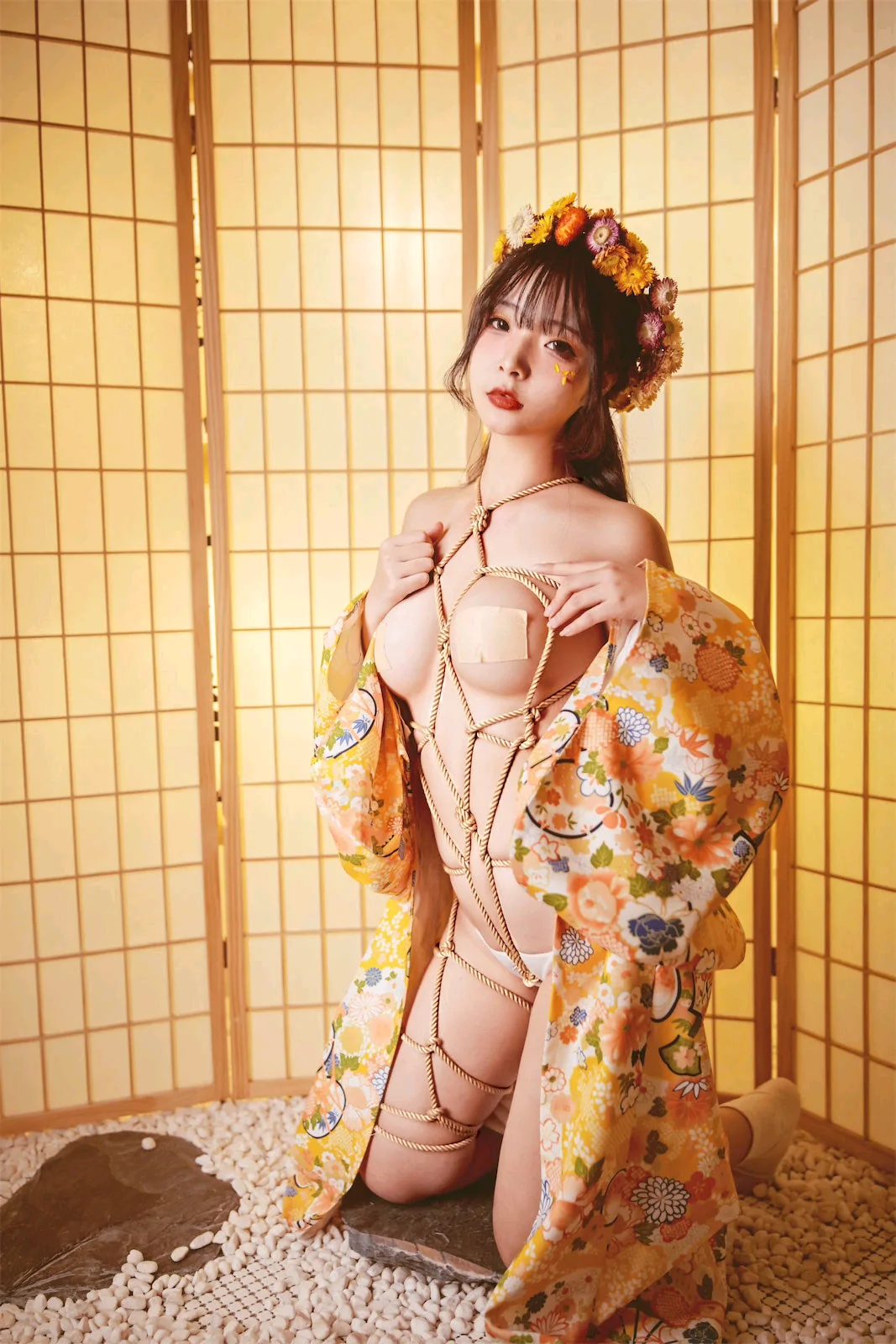 苗慄黎明空姐美照 – 性感魅力室內實錄限量 - 16