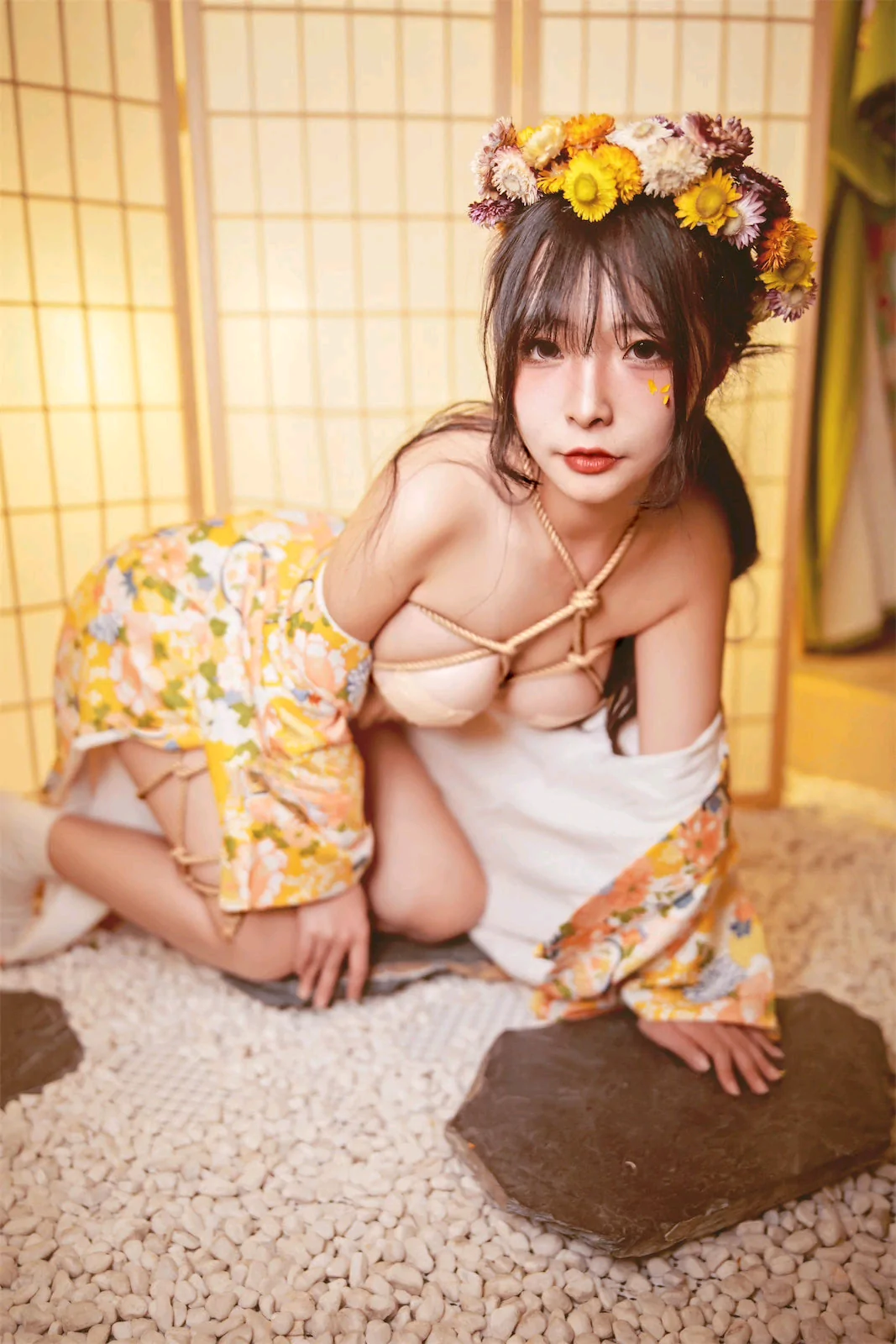 苗慄黎明空姐美照 – 性感魅力室內實錄限量 - 3