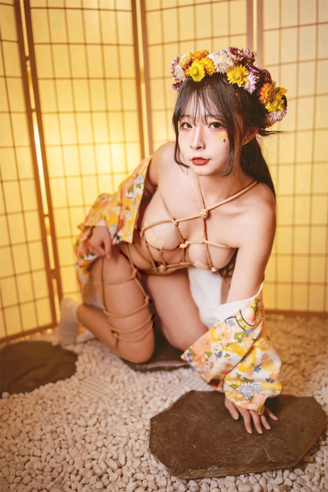 苗慄黎明空姐美照 – 性感魅力室內實錄限量 - 34