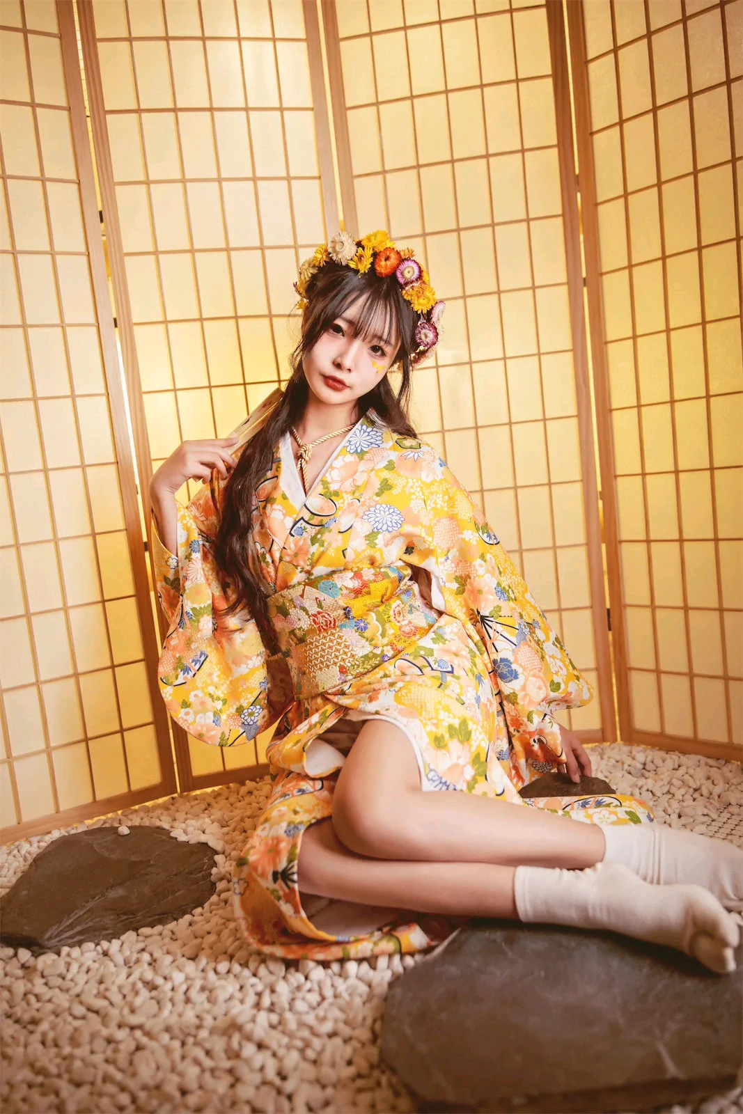 苗慄黎明空姐美照 – 性感魅力室內實錄限量 - 47