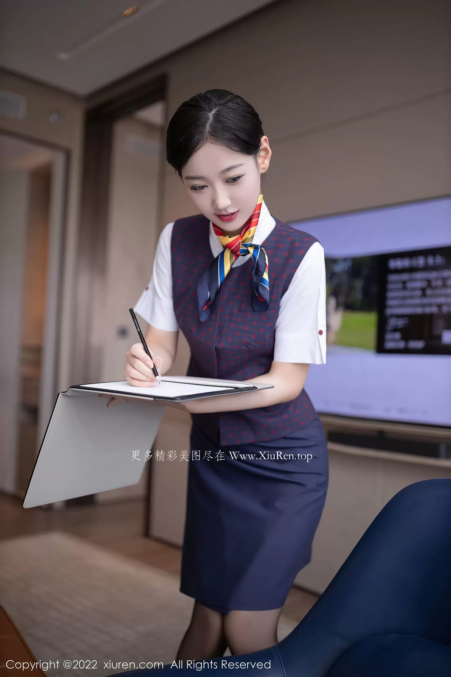 溫柔時刻車模街拍寫真 – 秋季清純風採再現珍藏 - 74