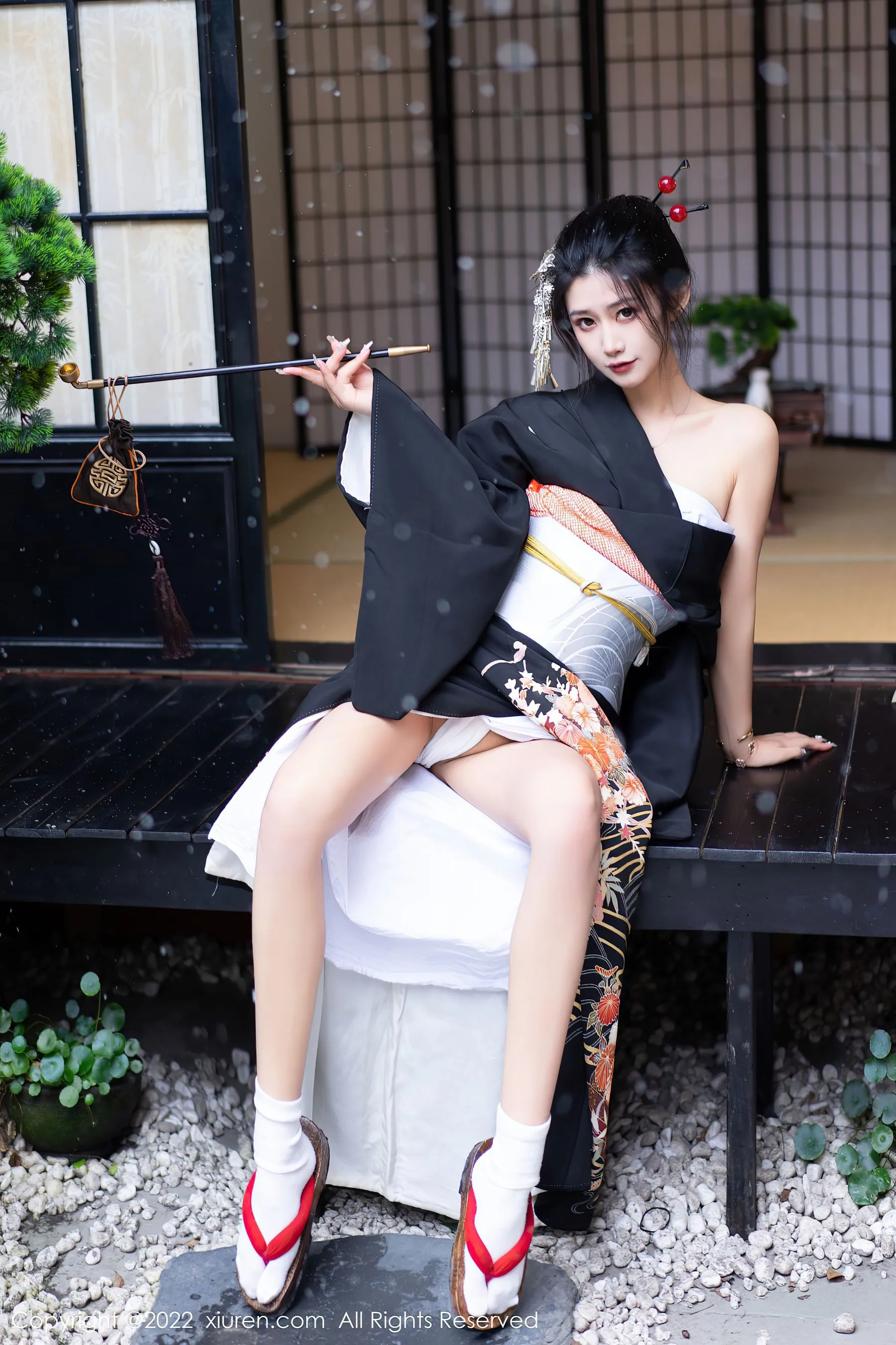 苗慄夜晚校花美照 – 魅惑魅力海邊實錄珍藏 - 1