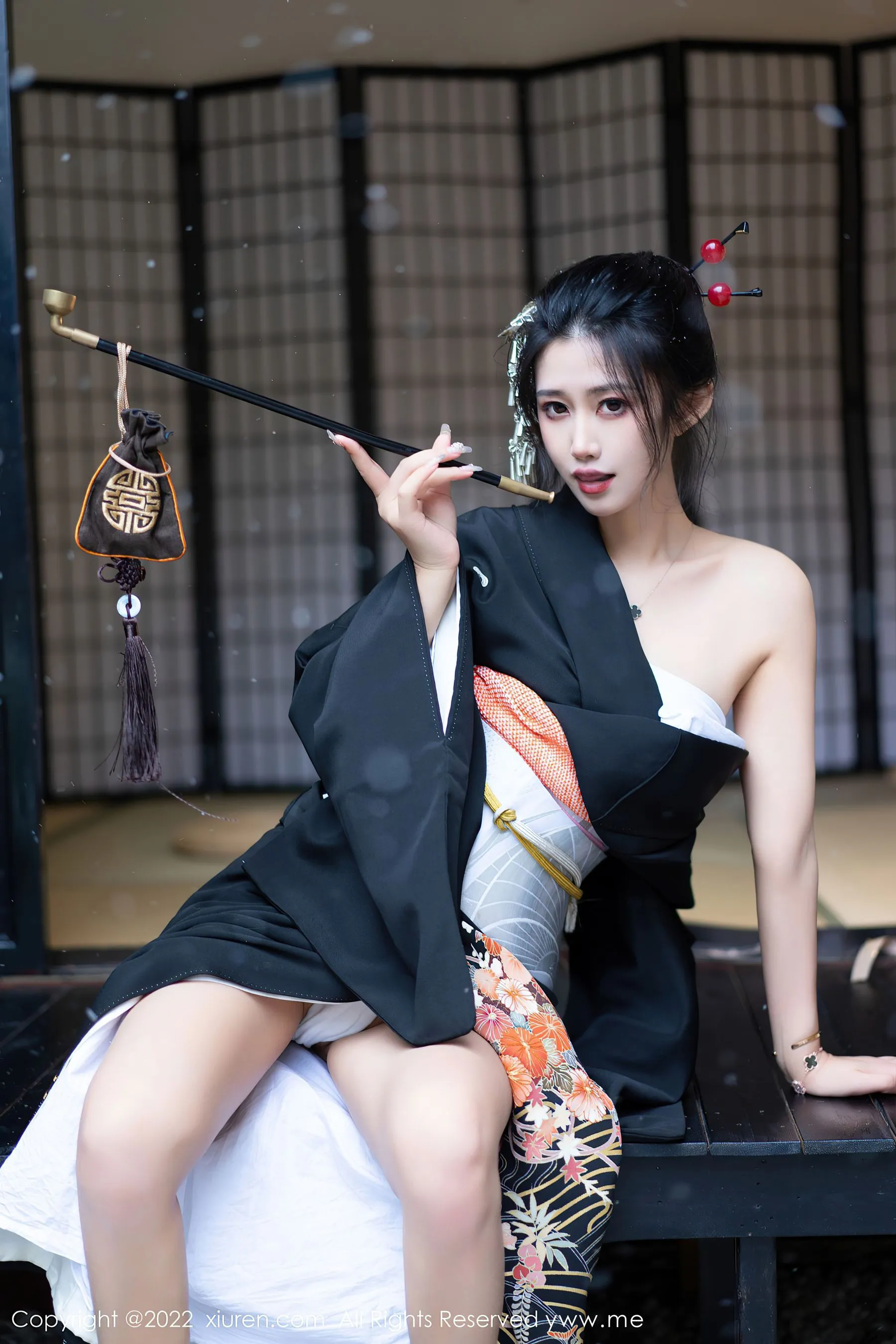 苗慄夜晚校花美照 – 魅惑魅力海邊實錄珍藏 - 2