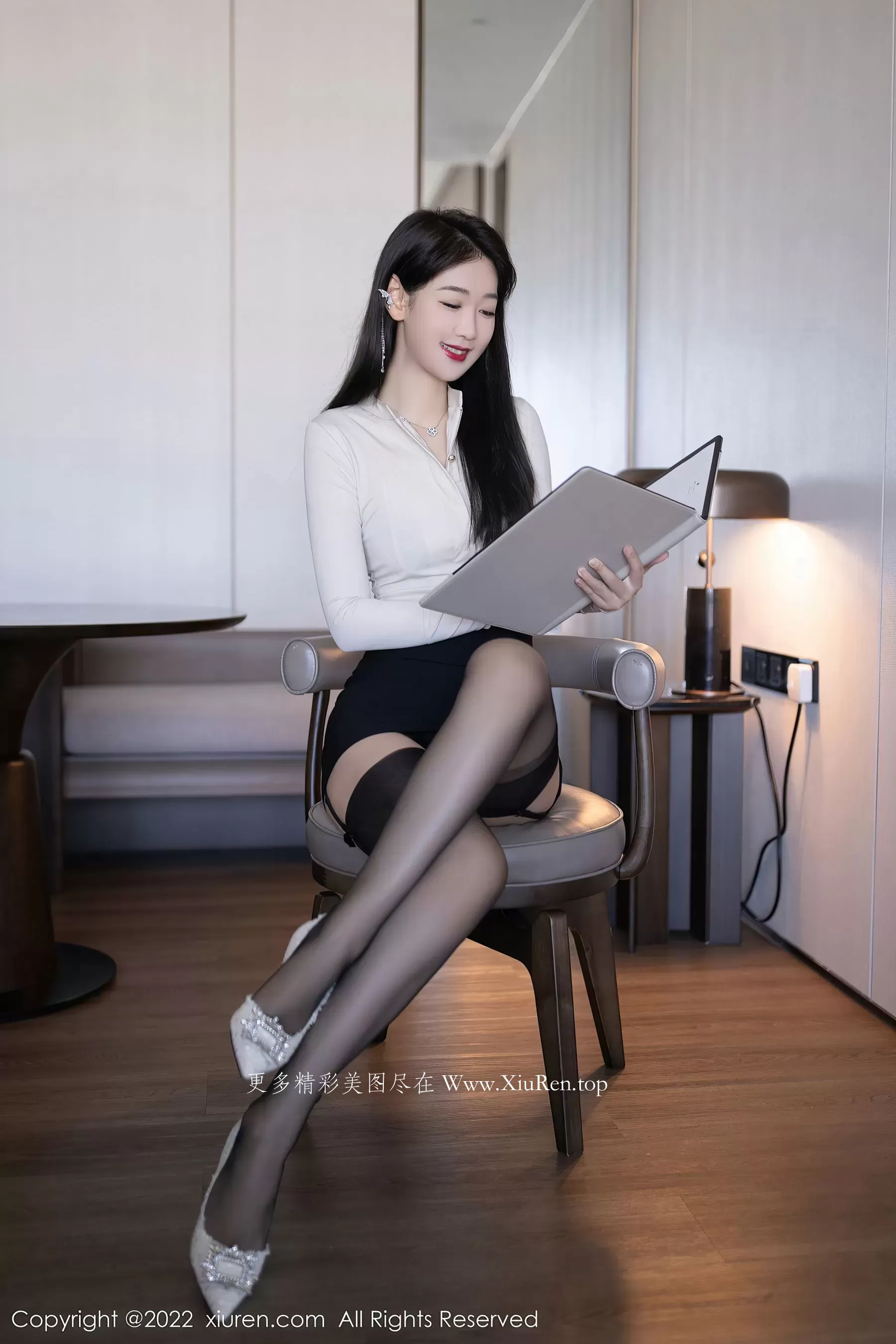 網紅甜美室內寫真 - 春季靜謐風格展現精選 - 73