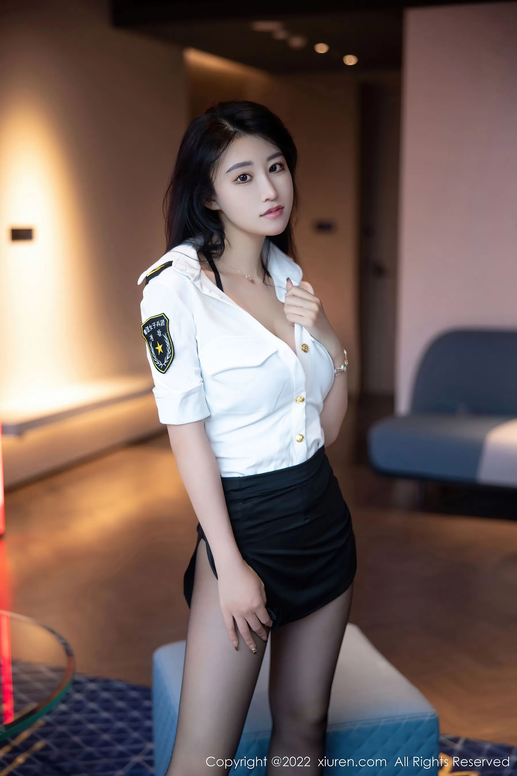 校花甜美攝影棚寫真 - 秋楓自信風格展現典藏 - 68