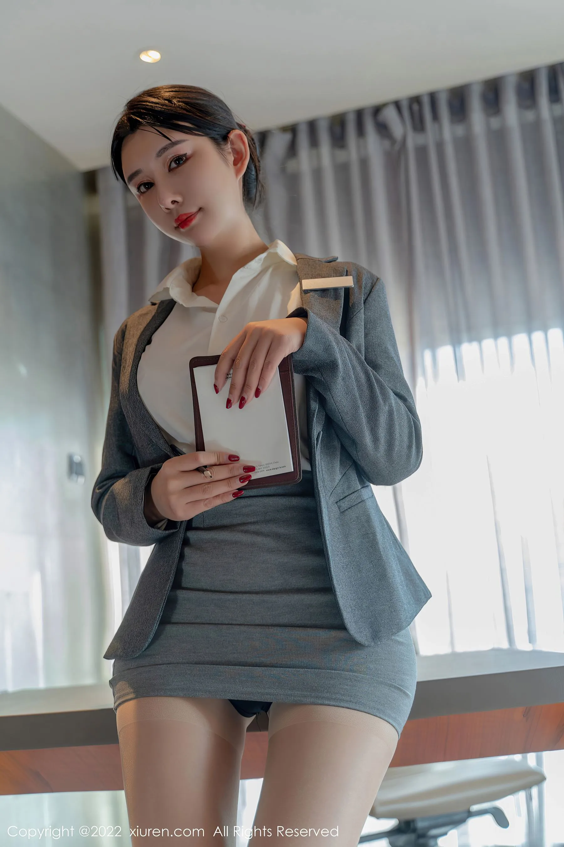 優雅時刻嫩模山景寫真 – 櫻花季高貴風採再現珍藏 - 47