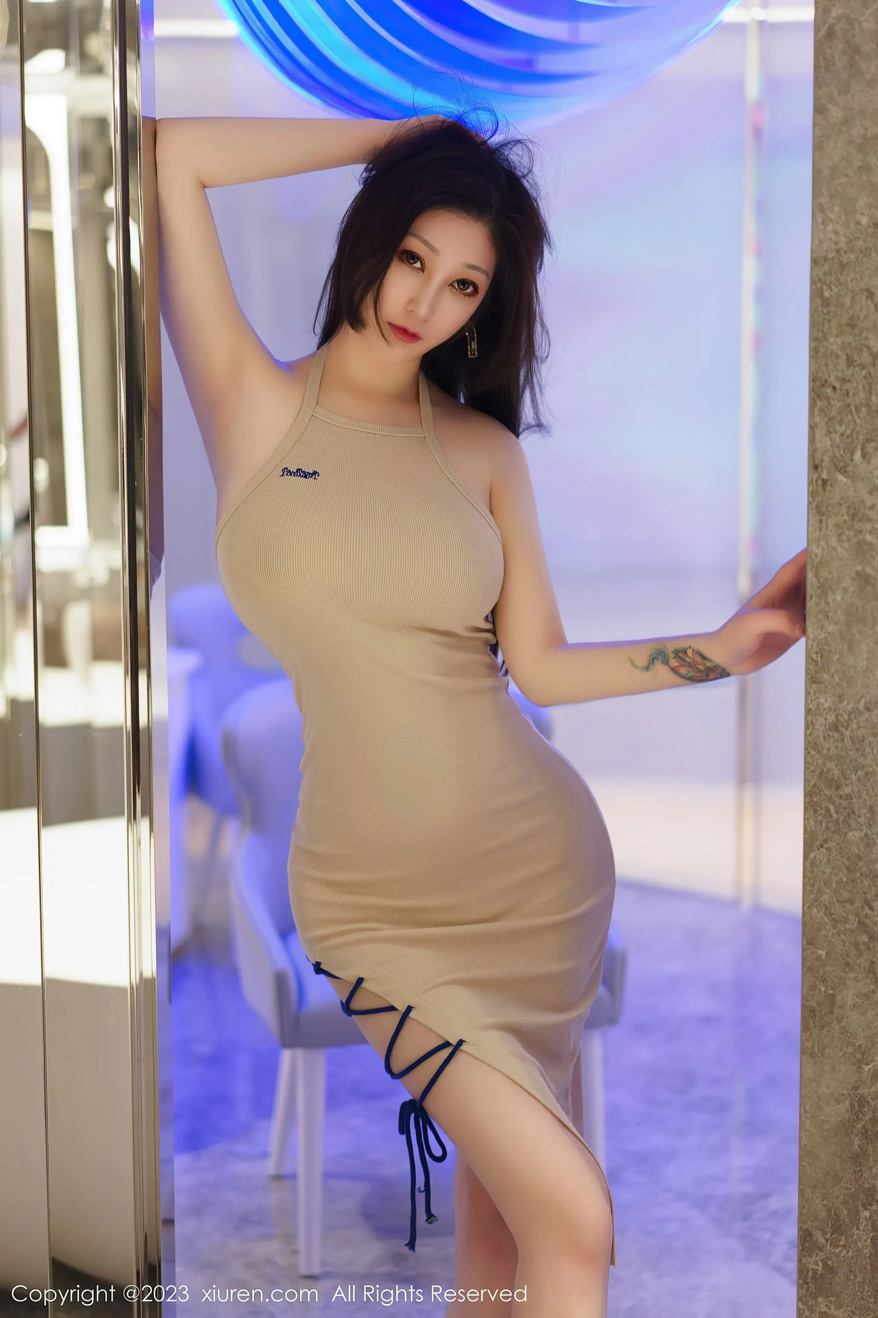 夜晚新北車模寫真精選 - 優雅夜景優雅完美融合獨家 - 34