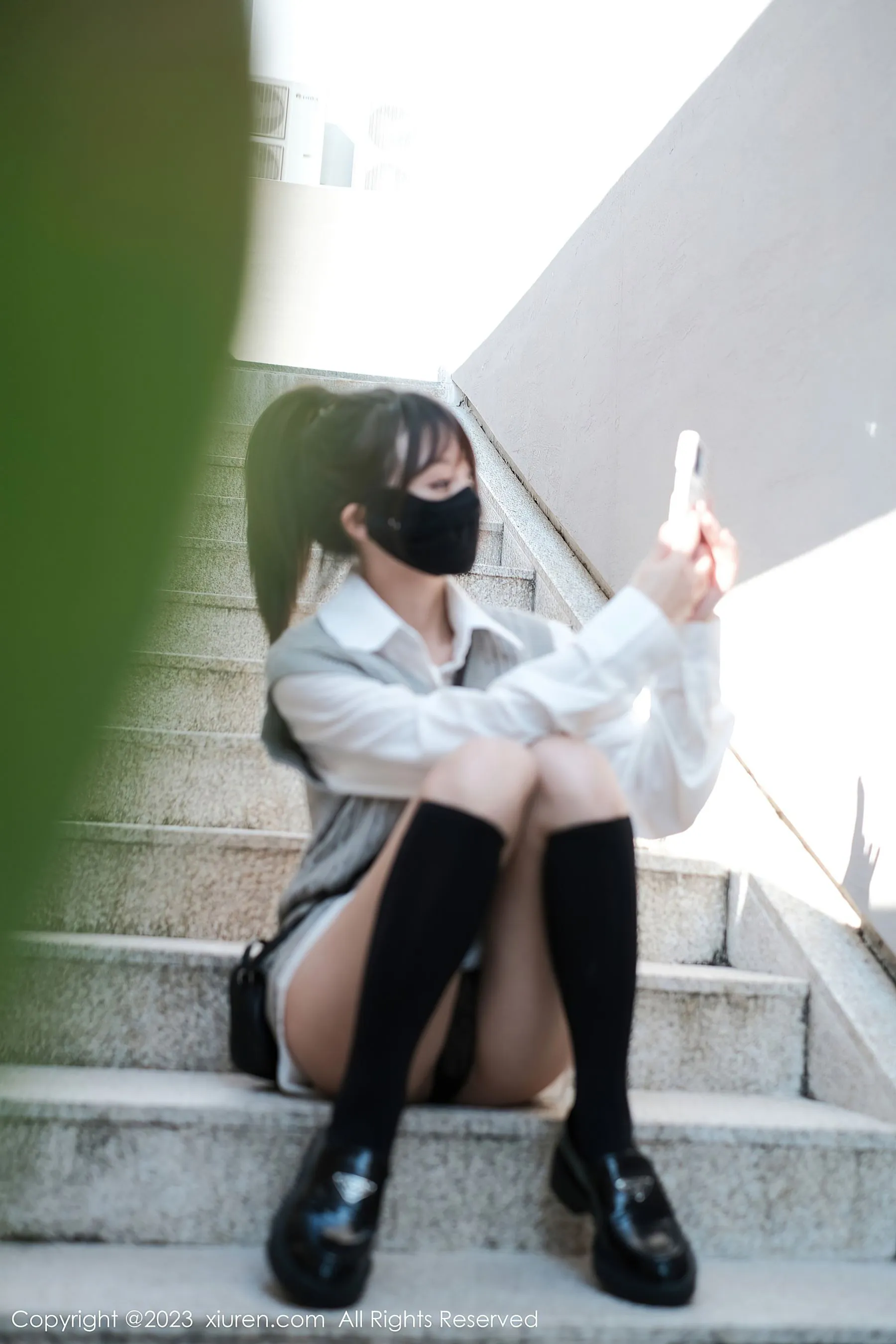 傍晚苗慄主播寫真精選 – 甜美街拍優雅完美融合限量 - 44
